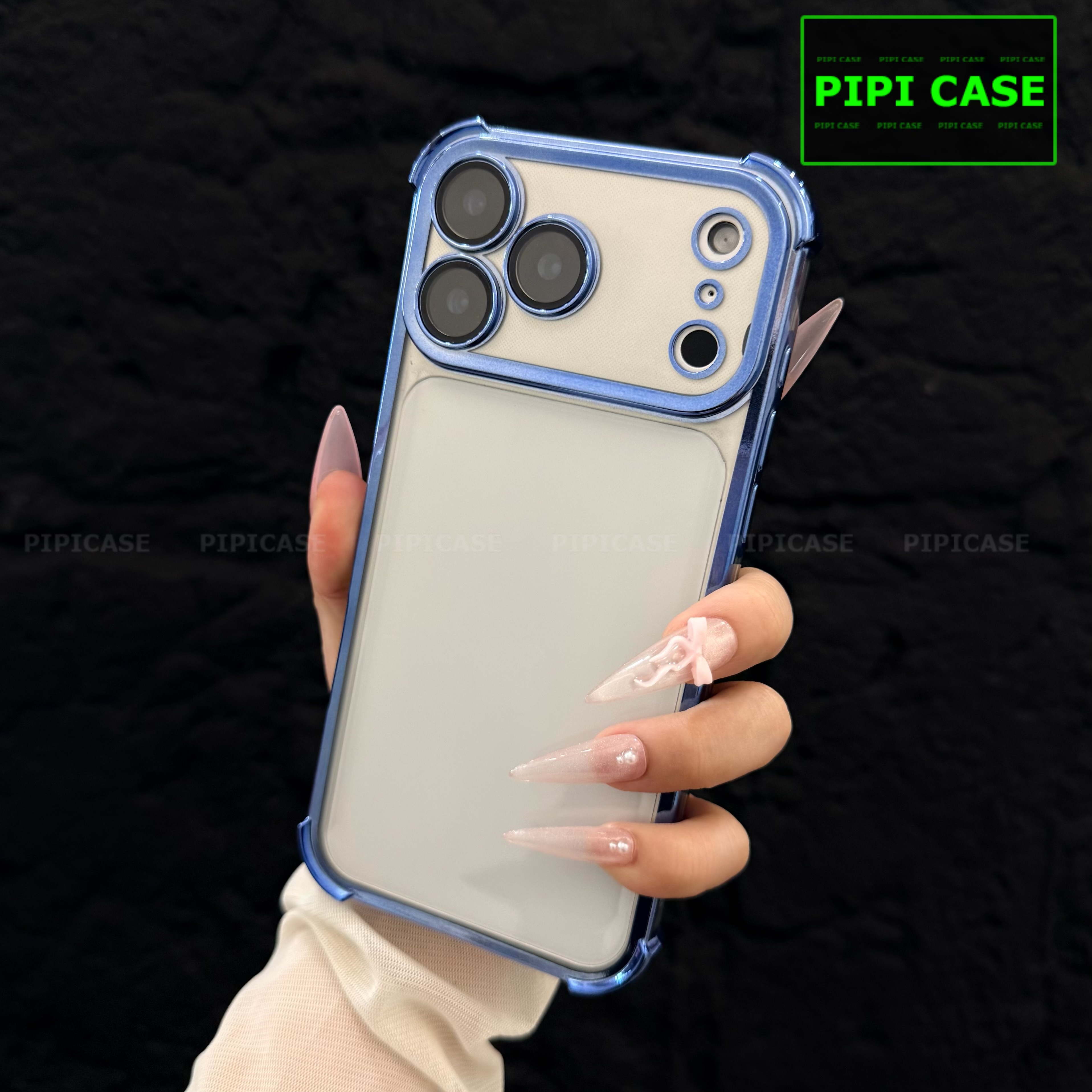 Ốp Lưng iPhone 17 Pro - Gu - Xanh Nhạt