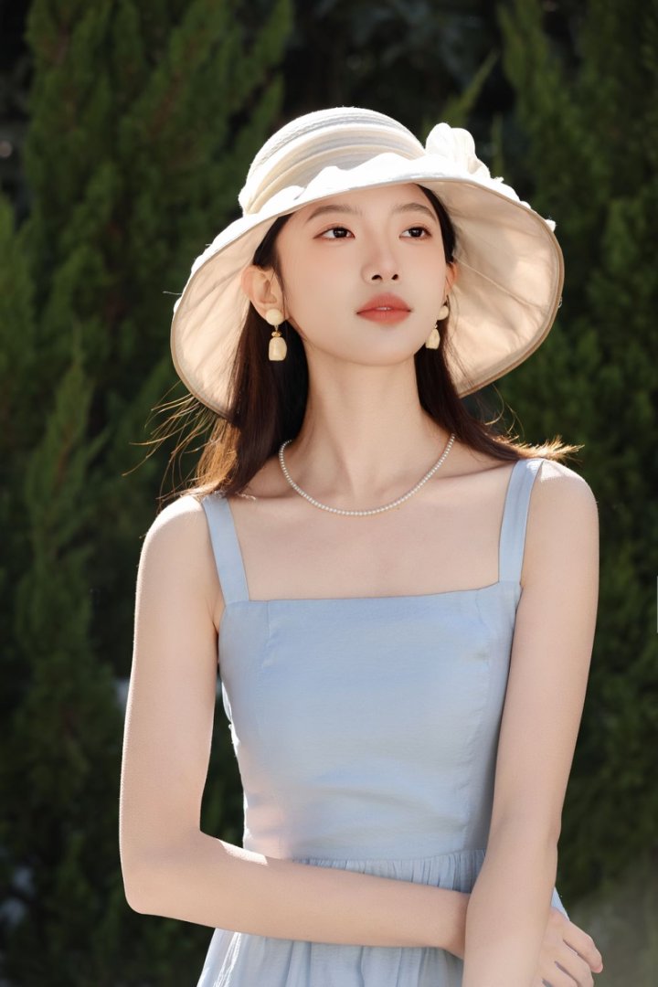 Mũ vành rộng có nơ hoa Hàn Quốc HZ2516_thumbnail_23