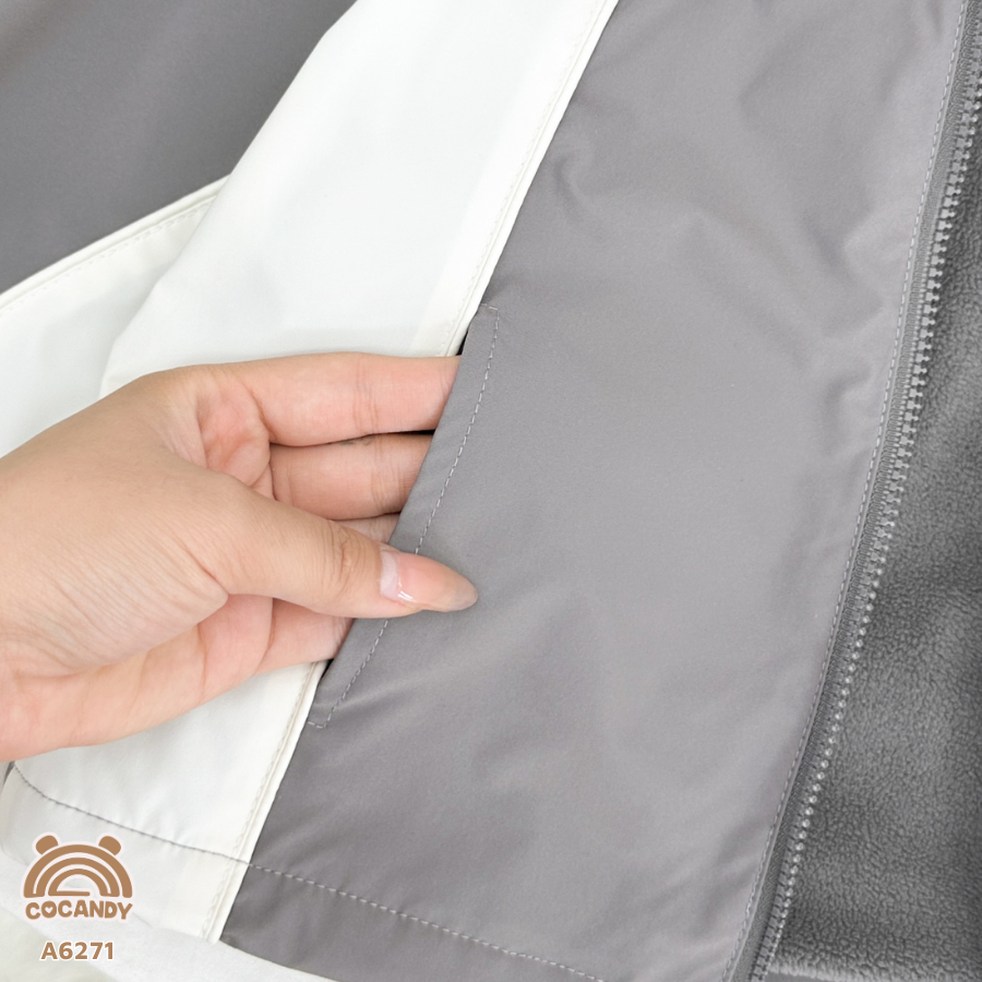 Áo khoác GHI phối BE lót lông_thumbnail_5