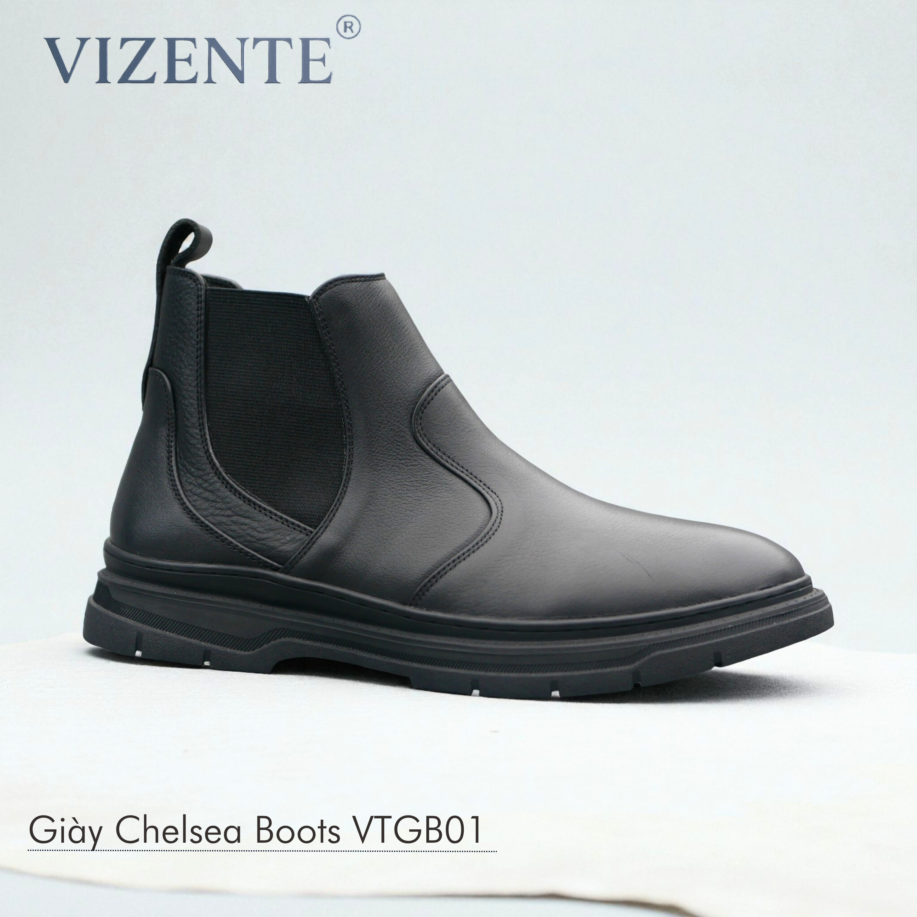 Giày Chelsea Boot cổ chun