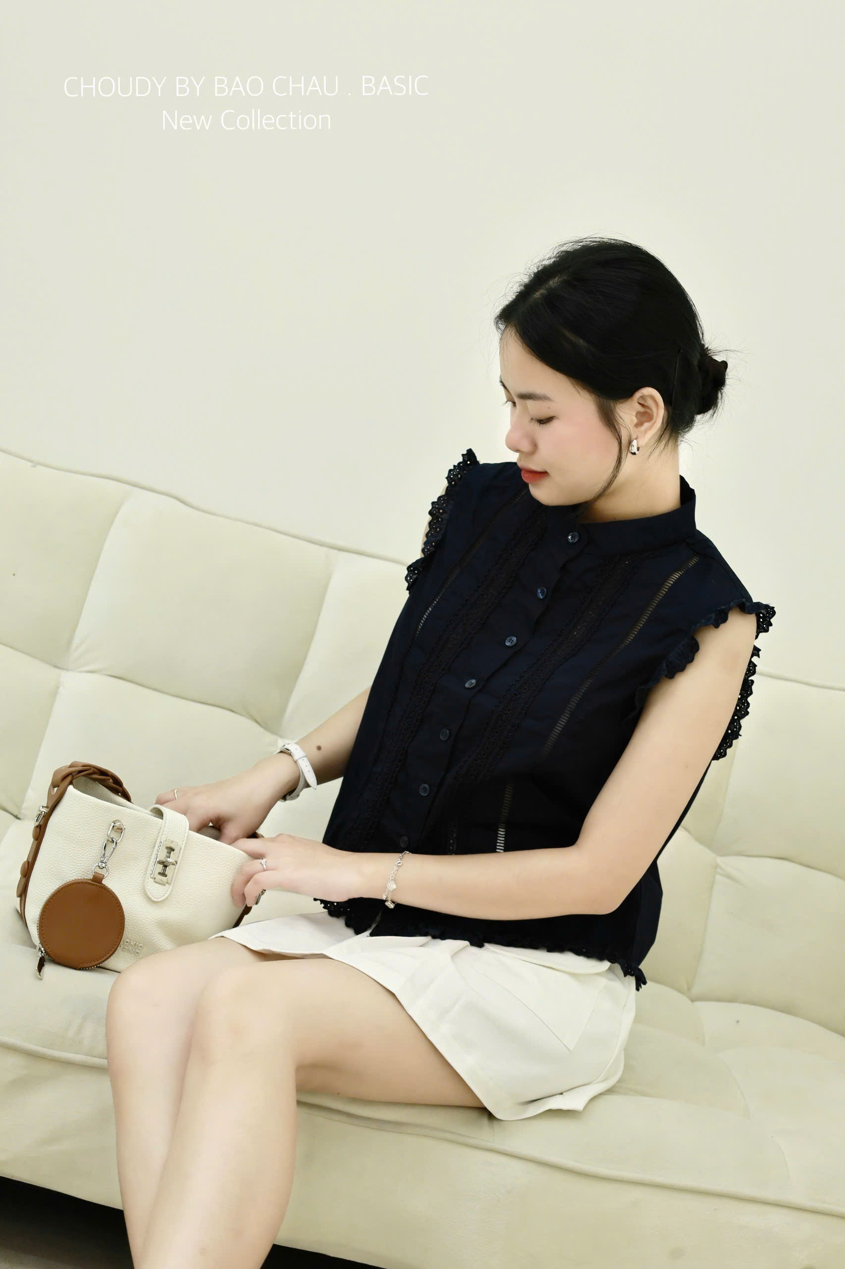 SALE U345 ÁO KIỂU XANH NAVY_thumbnail_6