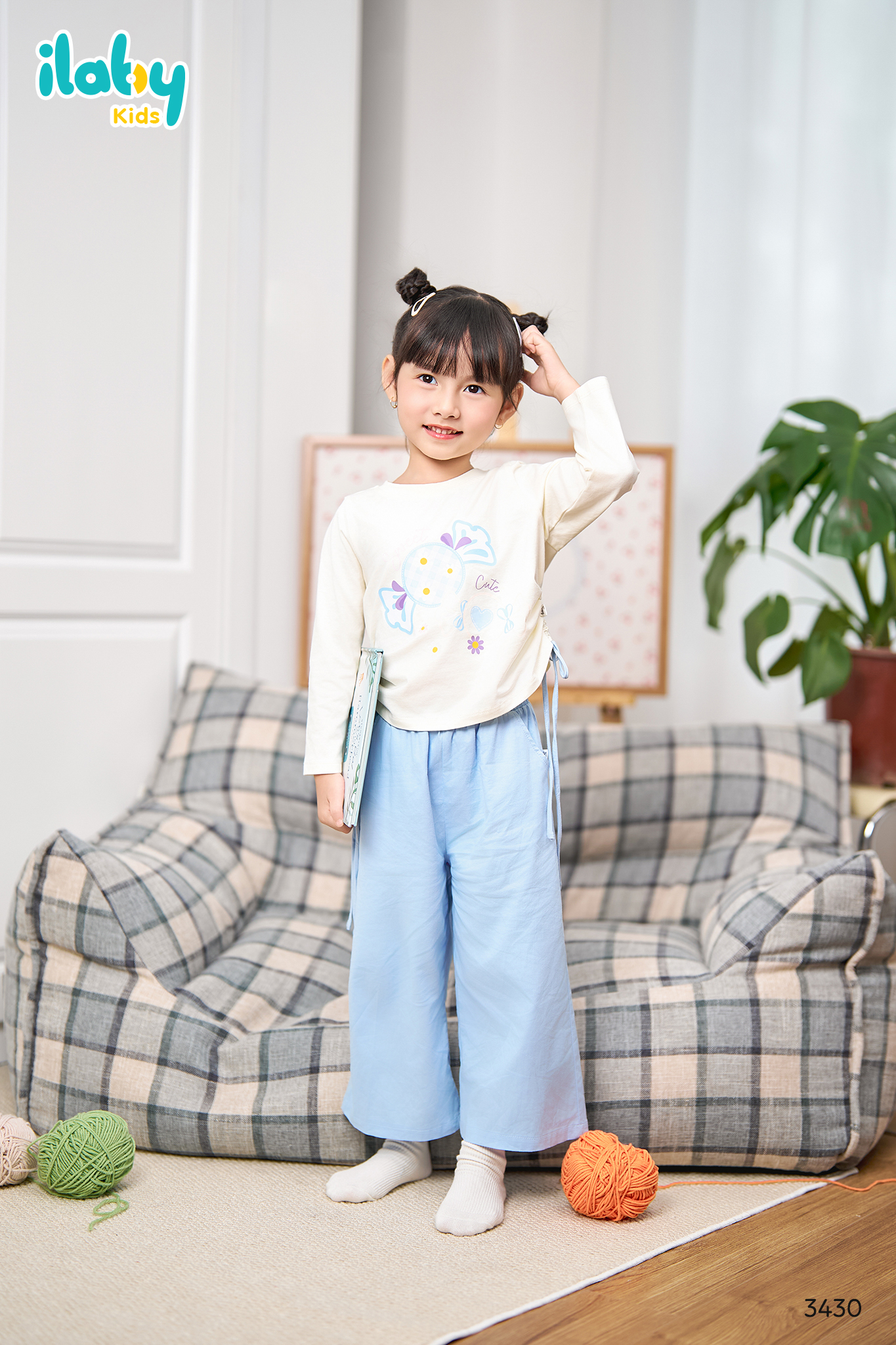 Bộ áo kiểu rút dây in hình