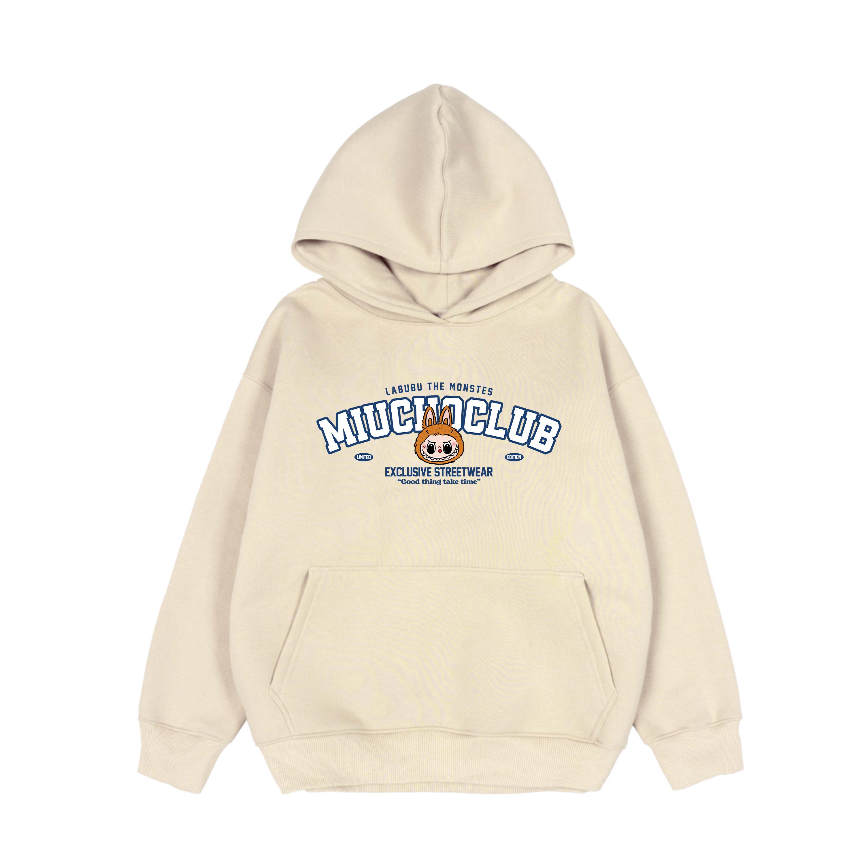 Áo hoodie labubu unisex form rộng HDD1404 Miucho nỉ chân cua dày dặn in mix_thumbnail_7