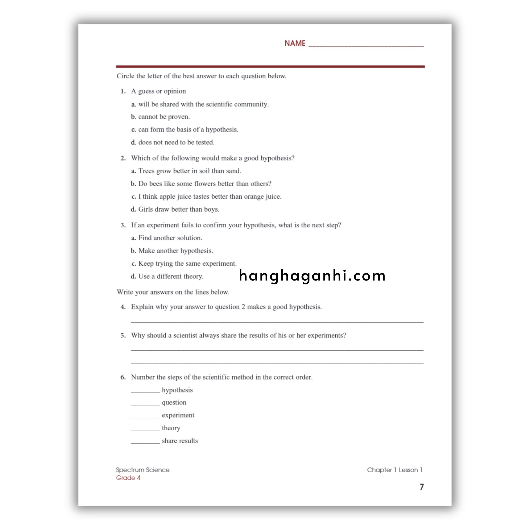 Sách Spectrum Science Workbook Grade 4_thumbnail_5
