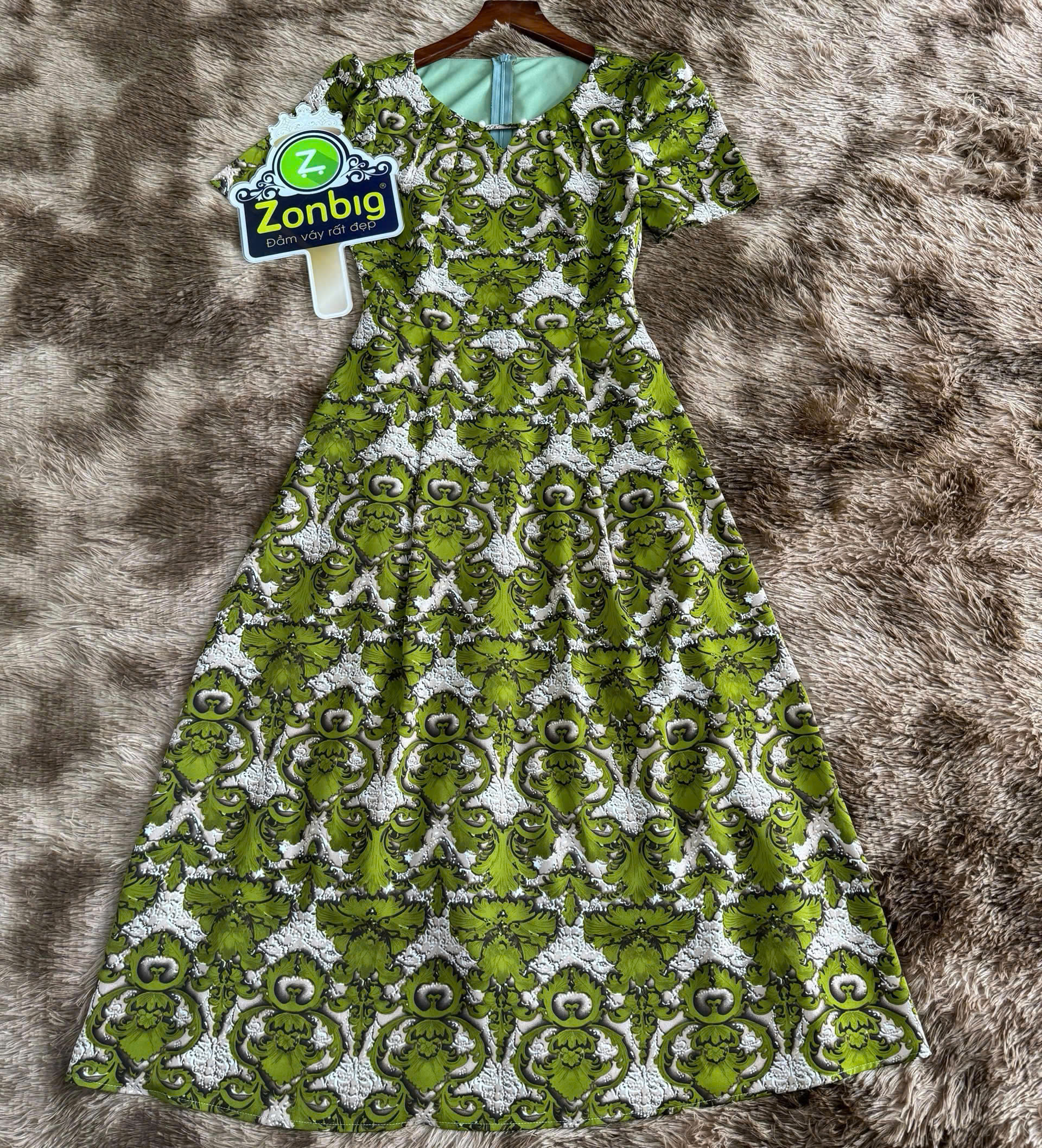 Đầm xòe - Y1953 - Thương hiệu Zonbig_thumbnail_8