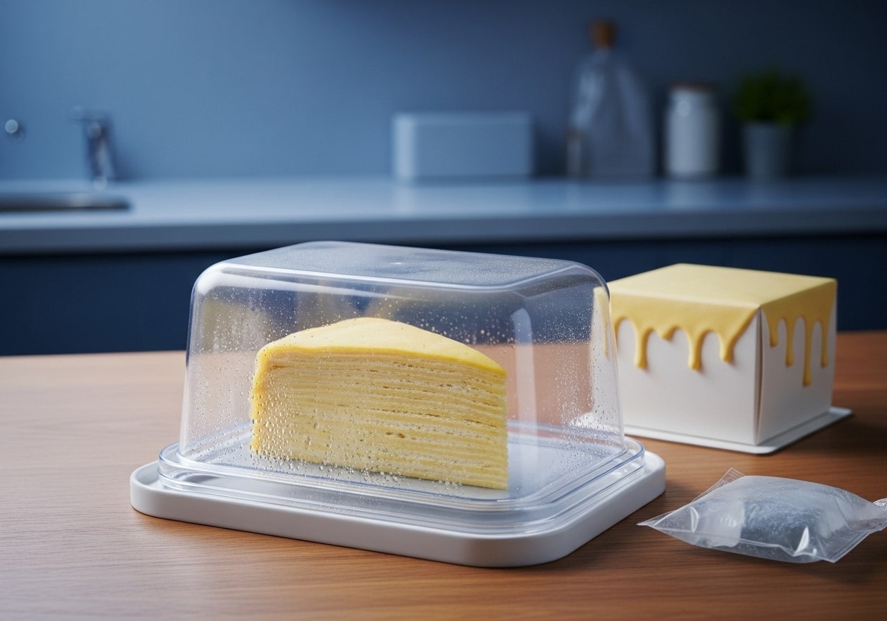 4 Cách Bảo Quản Bánh Crepe Sầu Riêng Giữ Ngon Lâu