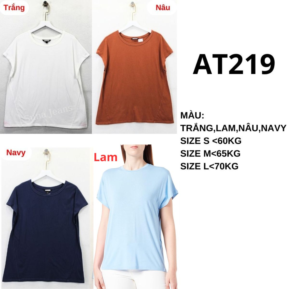 AT219-Áo thun tay ngắn