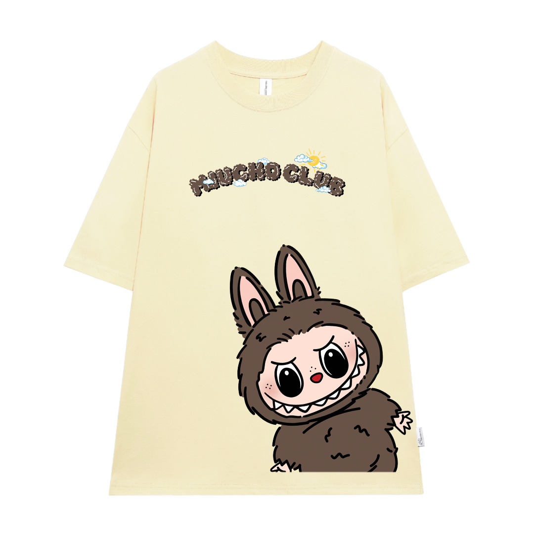 Áo phông labubu form rộng unisex ATD1437 Miucho tay ngắn cổ tròn in mix_thumbnail_11