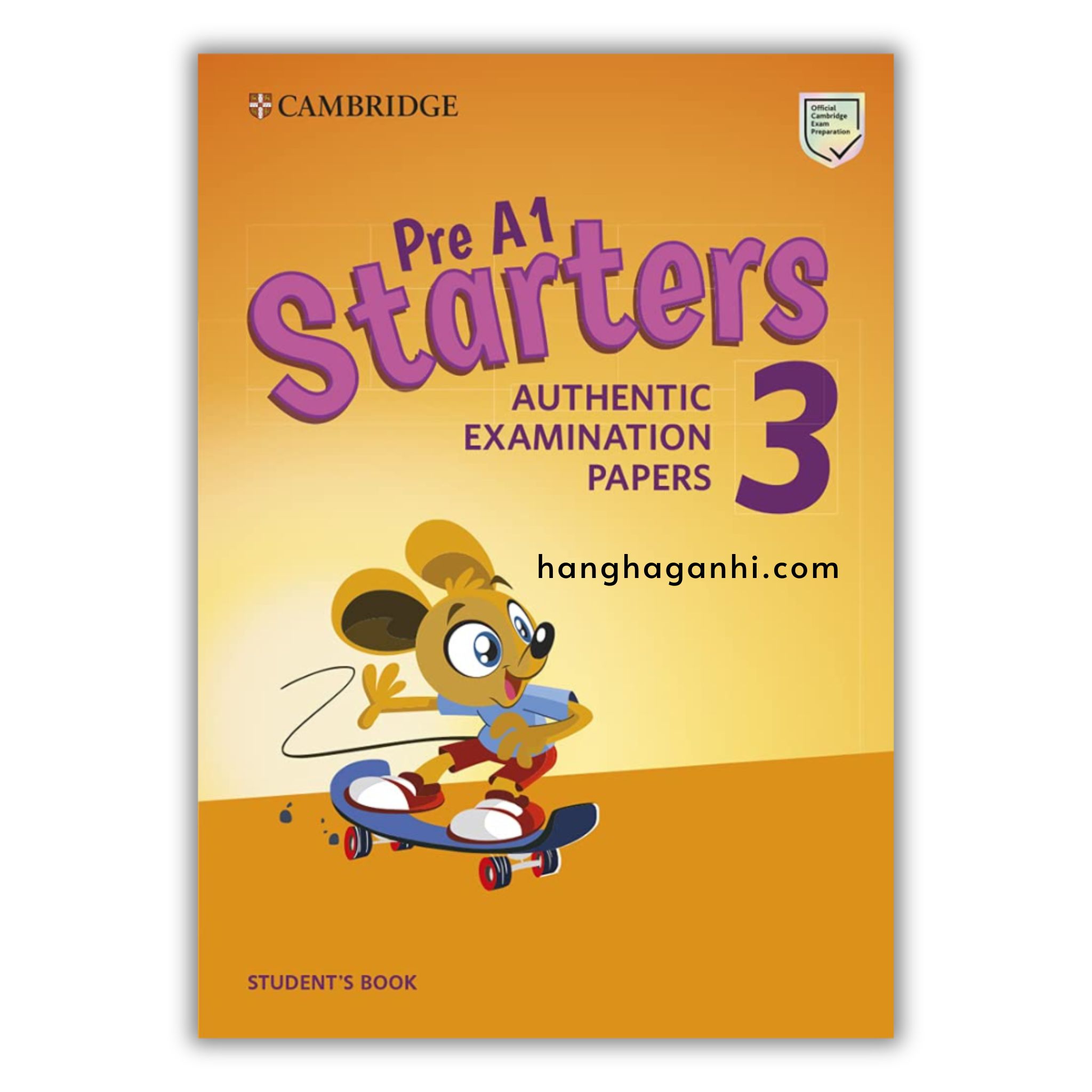 Cambridge English Pre A1 Starters 3 Student’s Book: Authentic Examination Papers 2019, BẢN ĐẸP, Flashcard cắt rời tương tác, kèm hướng dẫn học_thumbnail_0
