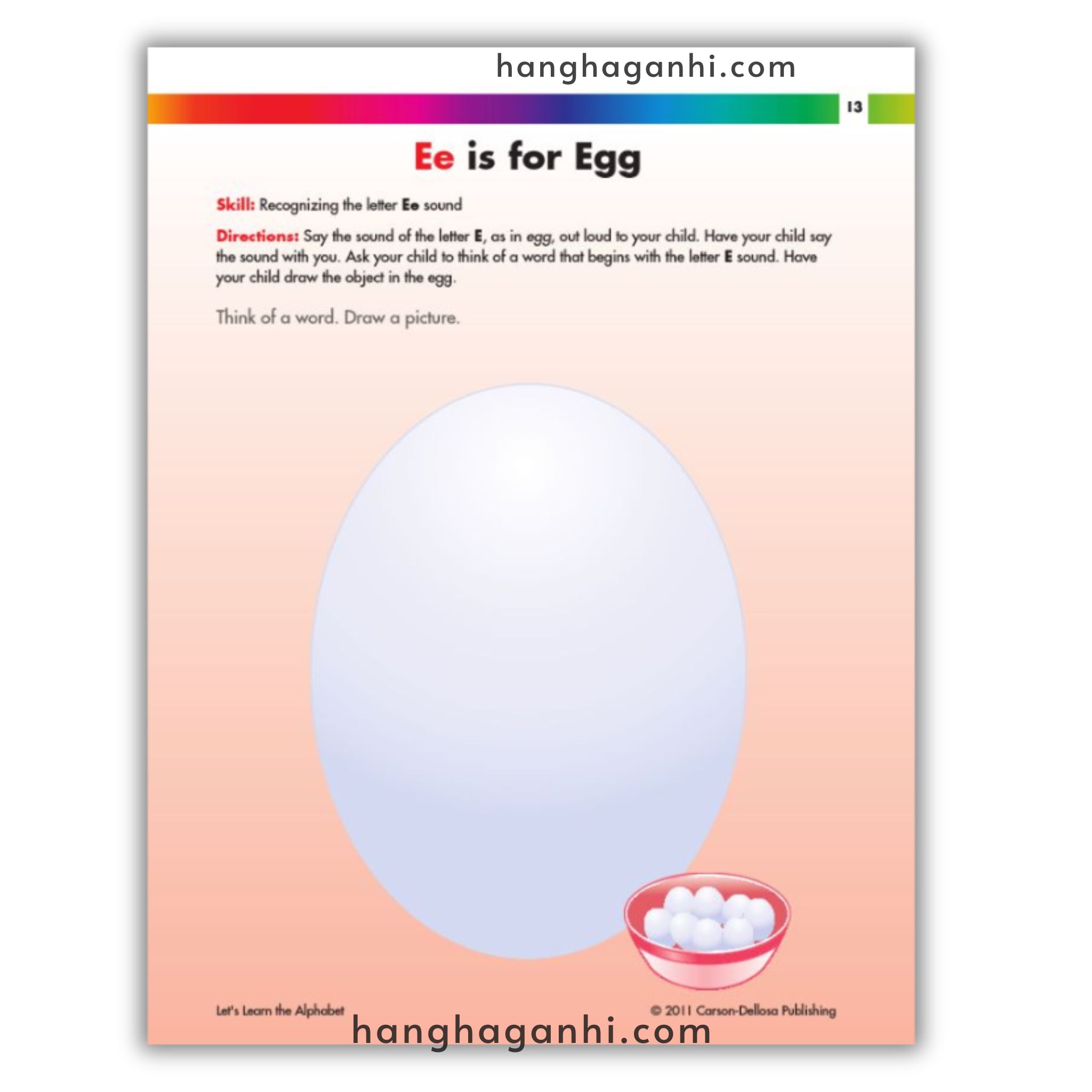 Spectrum 2+ Lets Learn the Alphabet for Early Years, sách Mỹ cho bé_thumbnail_6