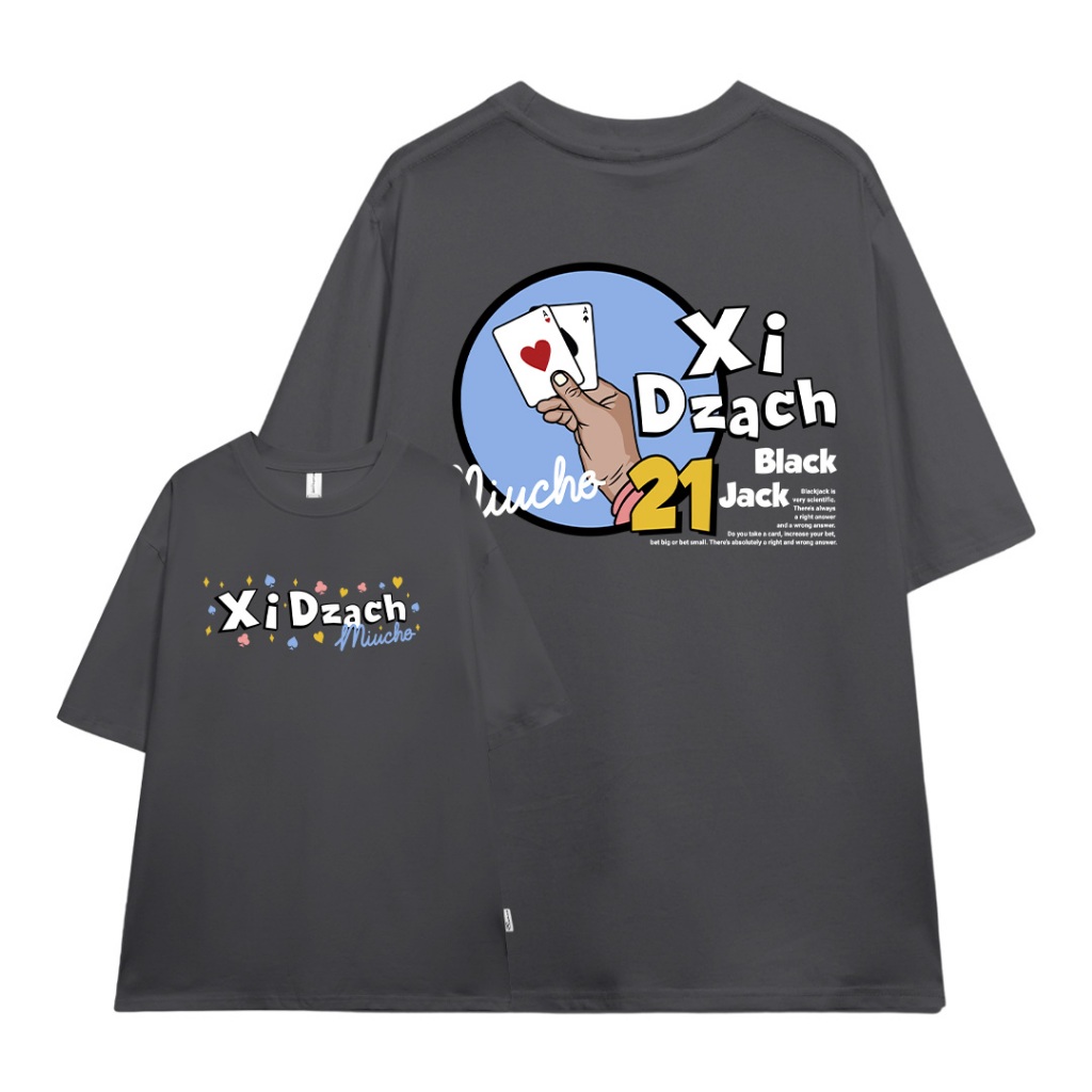 Áo thun Xì DZách Tết 2026 local brand form rộng nam nữ đủ size ATD867 Miucho tay ngắn vải cotton cổ tròn in mix_thumbnail_13