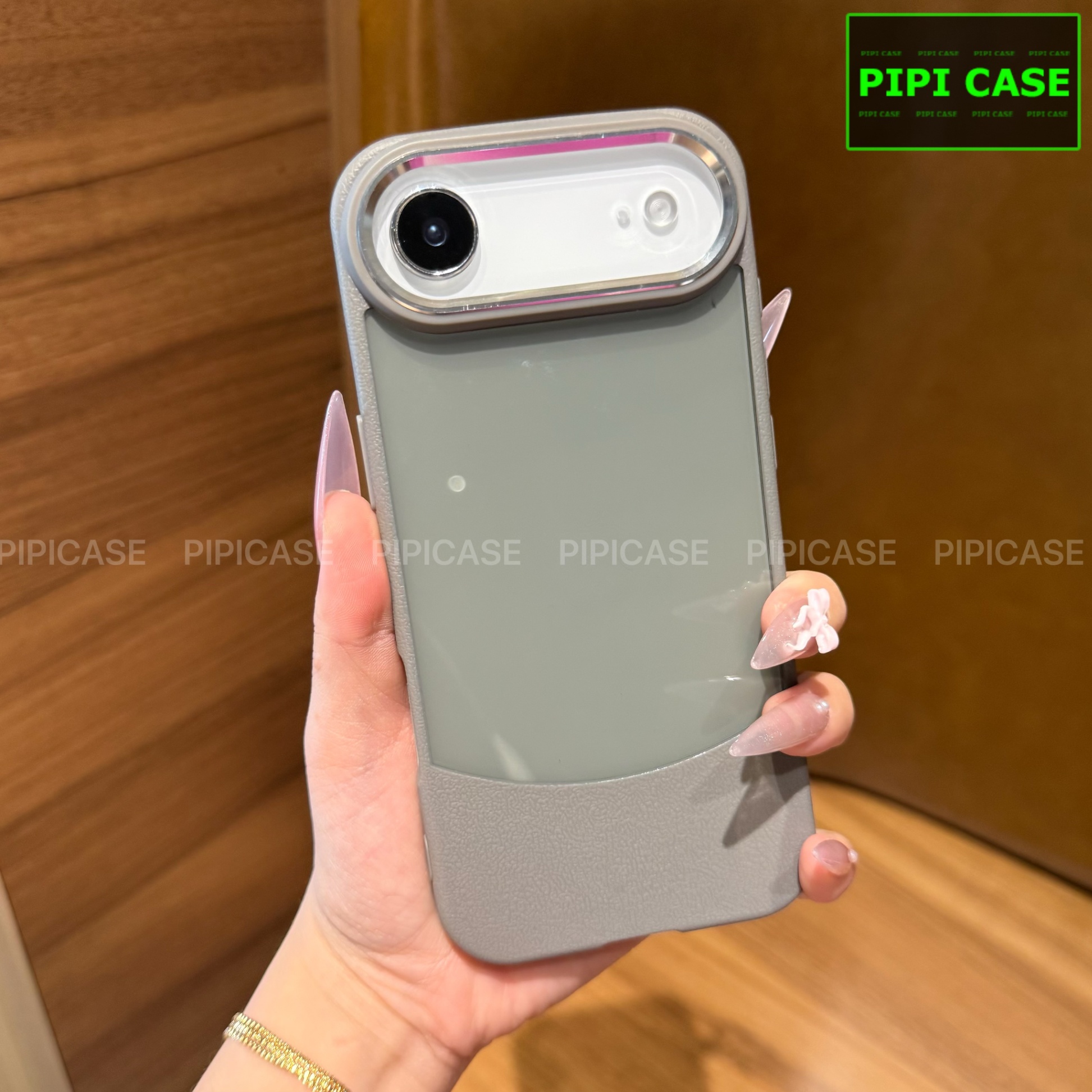 Ốp Lưng iPhone Air - Richy - Xám