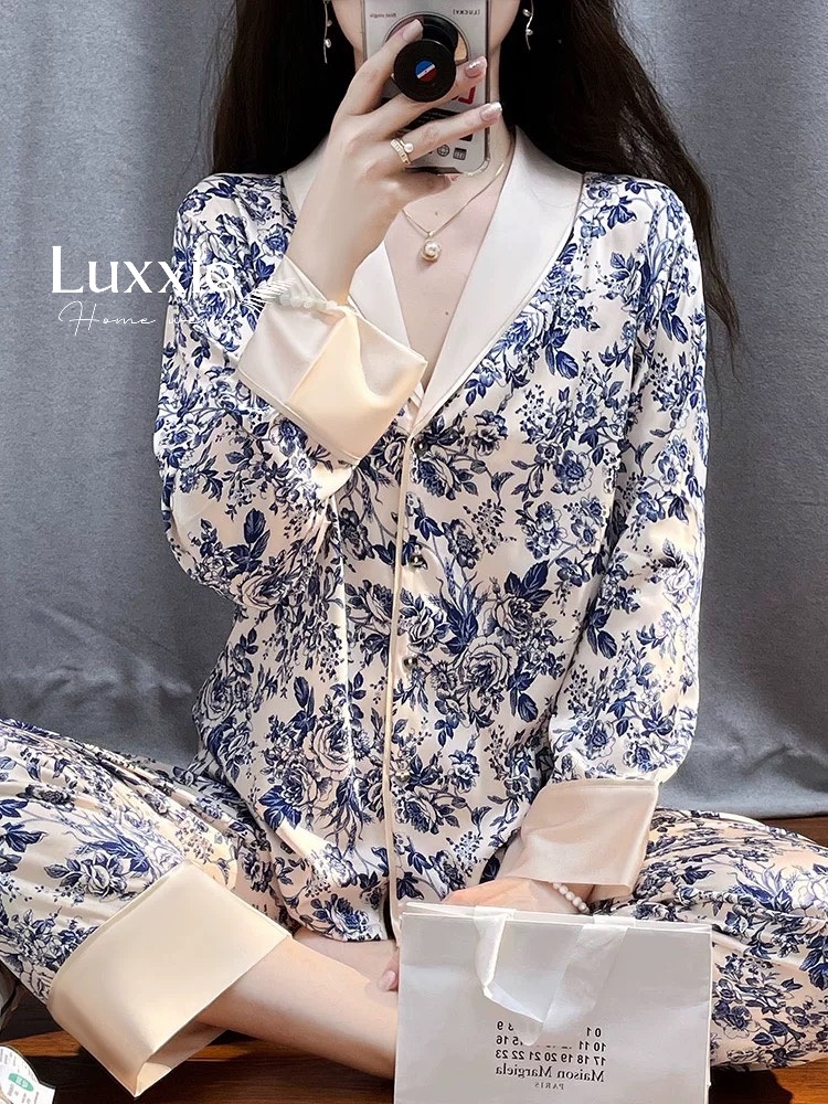 N72 Pijama lụa hoa hồng xanh_thumbnail_5