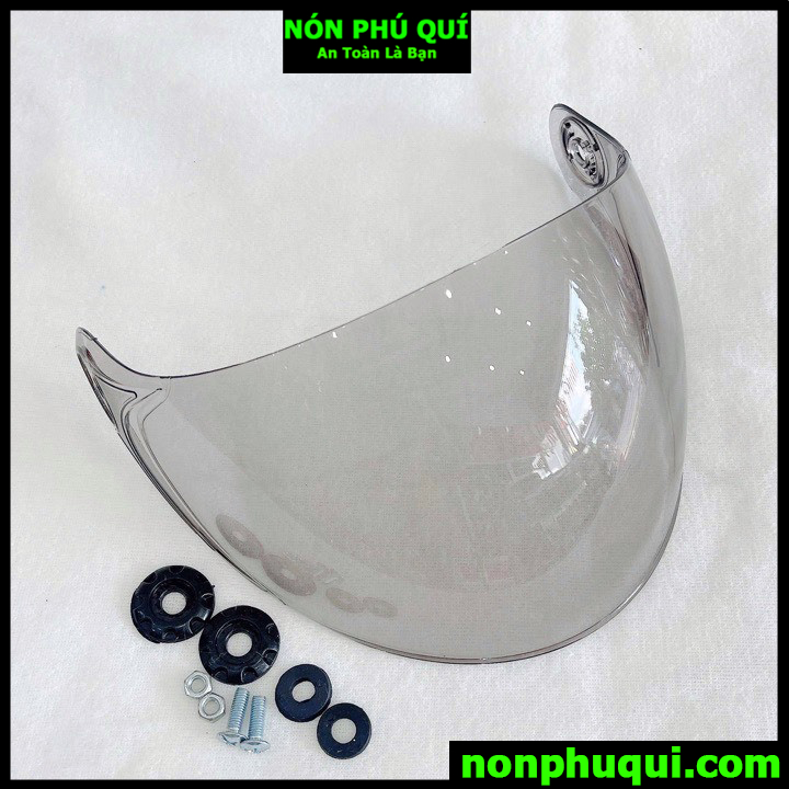 Nón bảo hiểm 3/4 kính dài thông gió nhiều màu đẹp MH08 - Xám