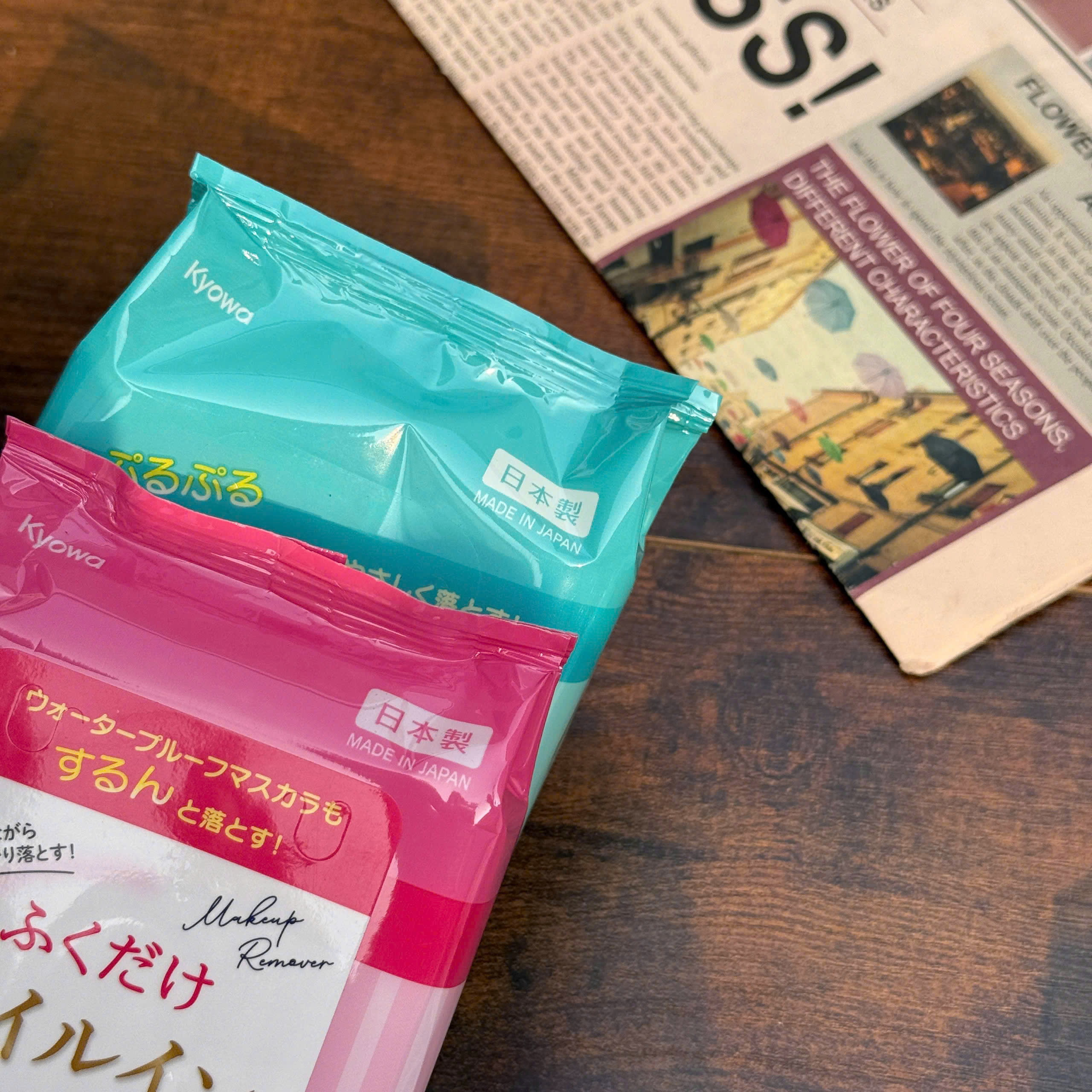 SET 2 KHĂN ƯỚT TẨY TRANG KYOWA 30 MIẾNG_thumbnail_2