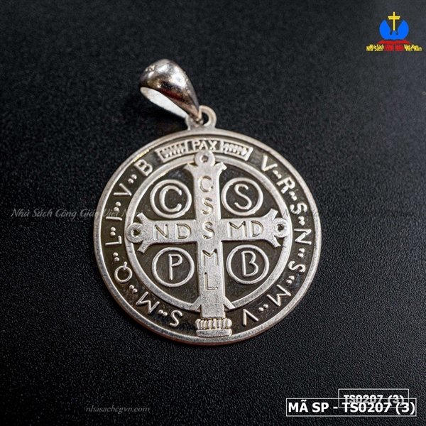 Mặt dây chuyền bạc Thánh Giá Benedicto_thumbnail_2