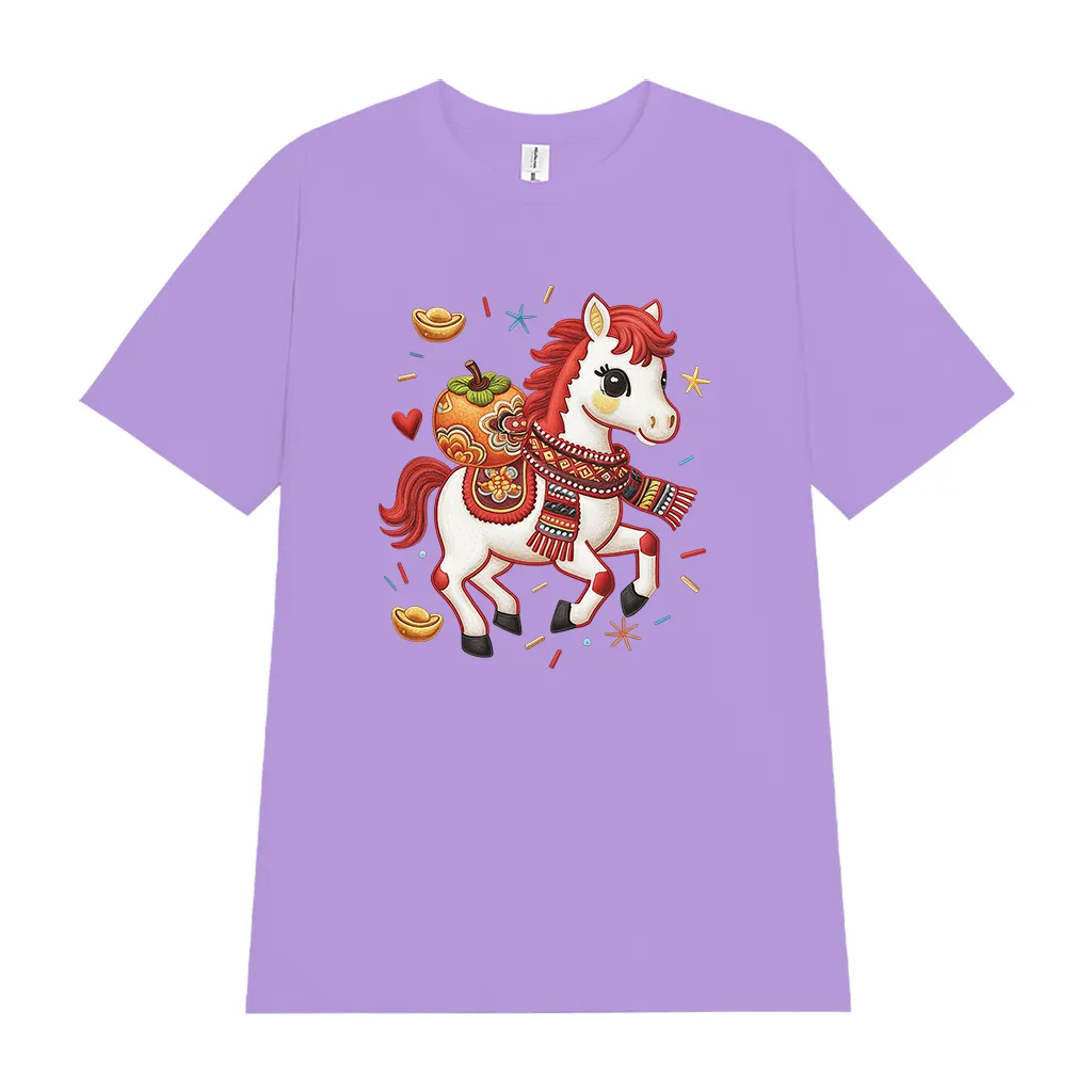 Áo thun Tết Bính Ngọ form vừa nữ Miucho Chic vải cotton co giãn 4 chiều thoáng mát 3014_thumbnail_12