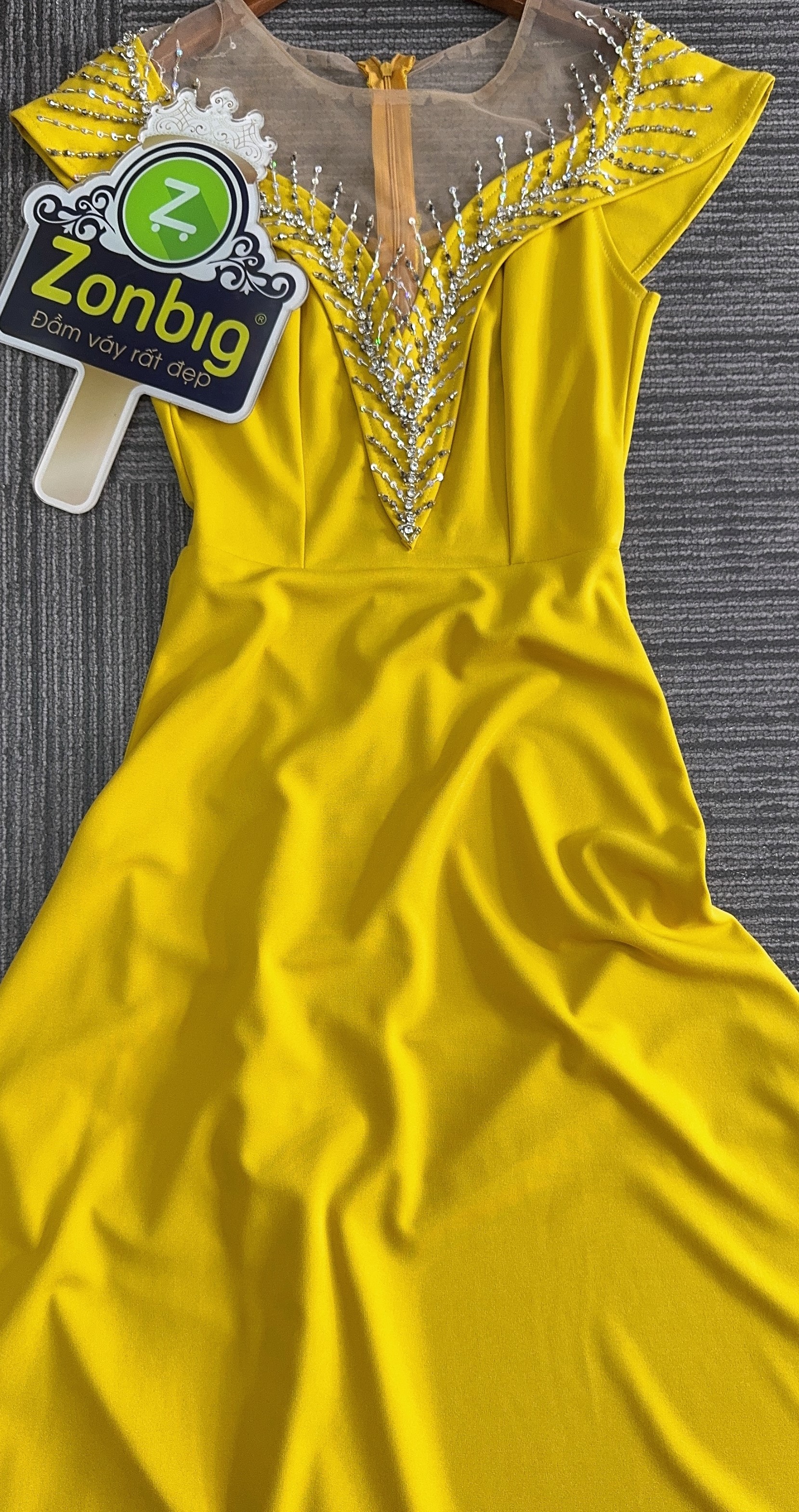 Đầm xòe - Y1878 - Thương hiệu Zonbig_thumbnail_4