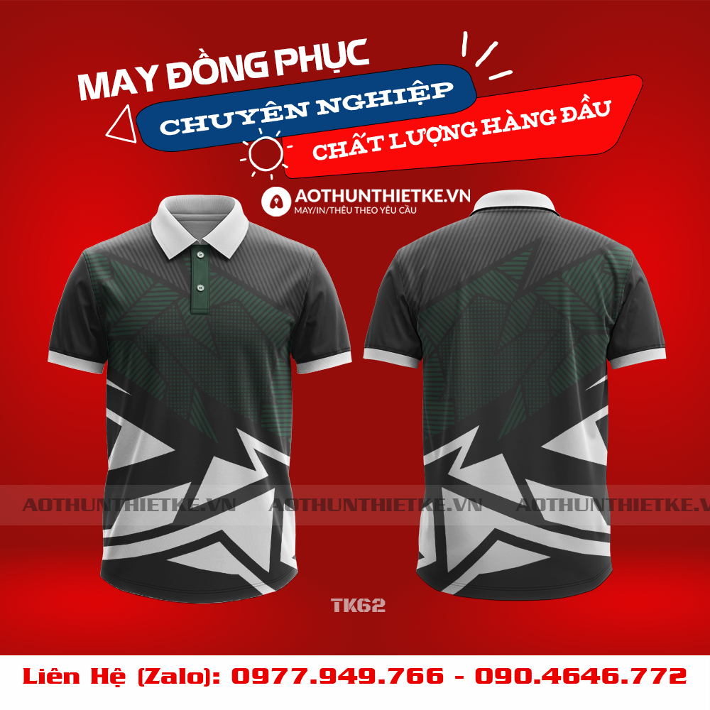 Áo Đồng Phục 3D TK62