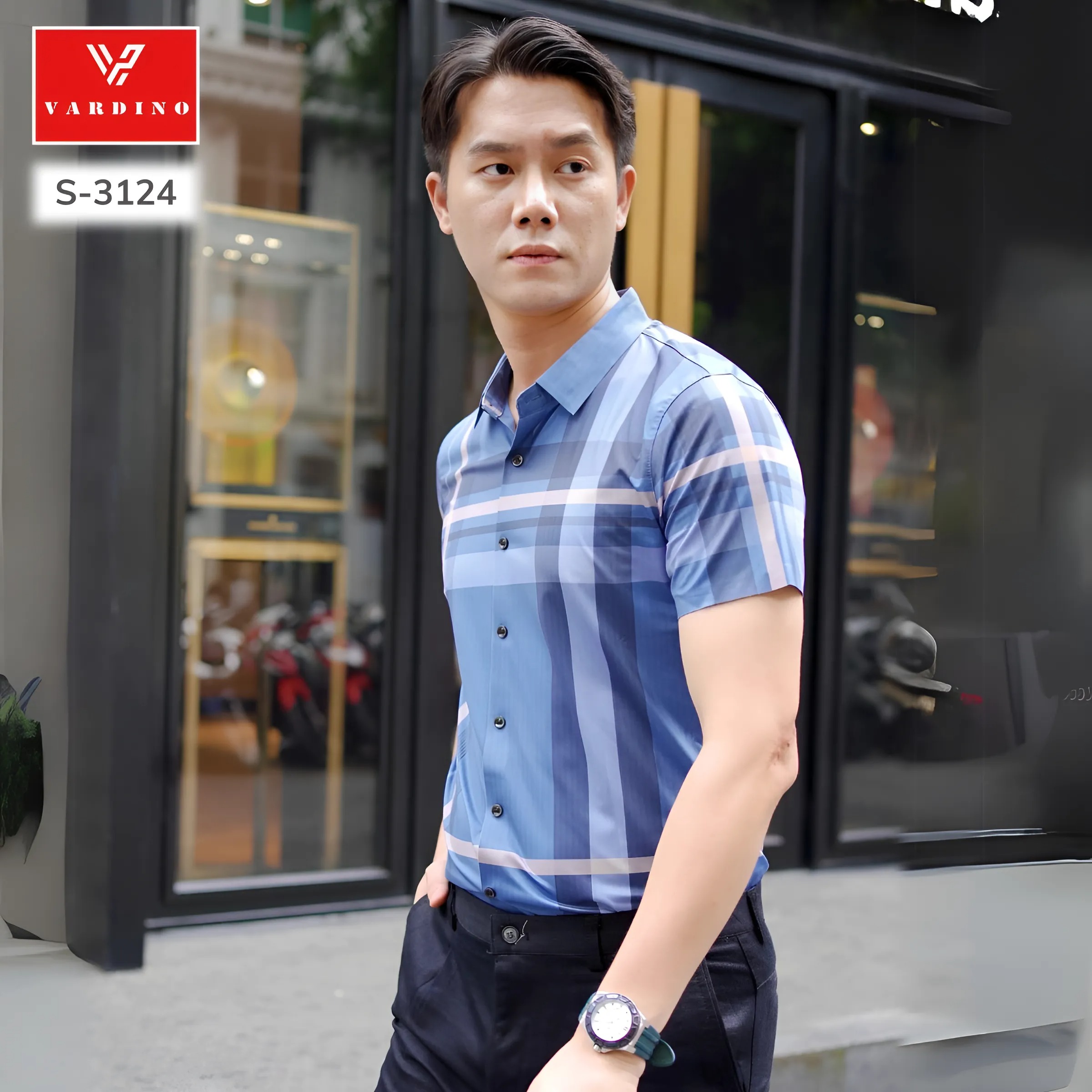 Áo Sơ Mi Kẻ Sọc Khẳng Định Đẳng Cấp Phong Cách Phái Mạnh | Vardino