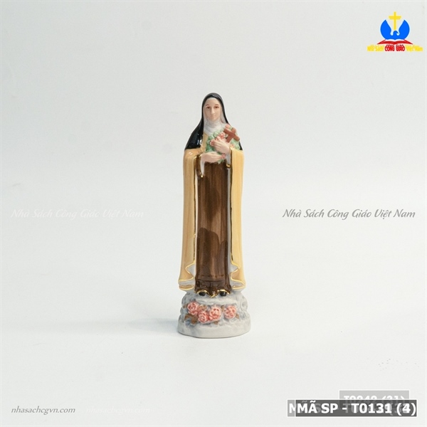 Tượng sứ Thánh Teresa HGS 11cm ✔_thumbnail_3