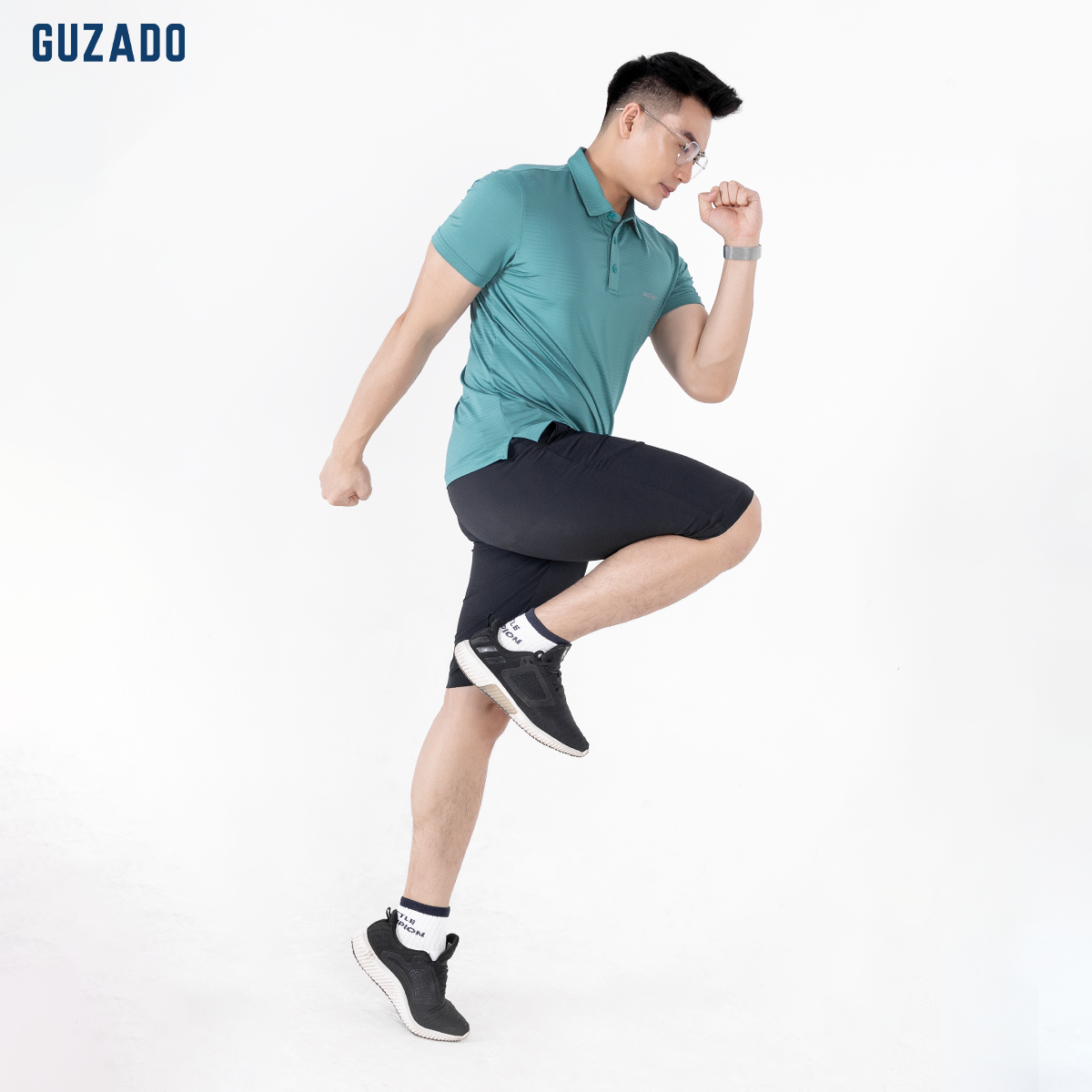 Áo Polo thể thao nam CoolMax-S1 Logo thương hiệu Guzado GPL01_thumbnail_38