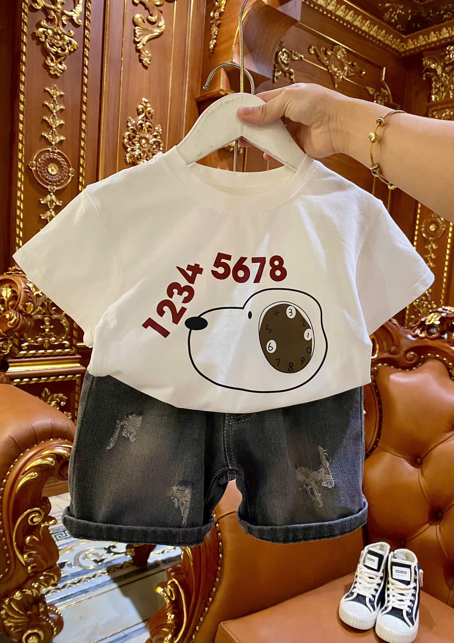 B70 BỘ CỘC QUẦN BÒ CHÓ VÀ MICKEY- A116.867_thumbnail_3