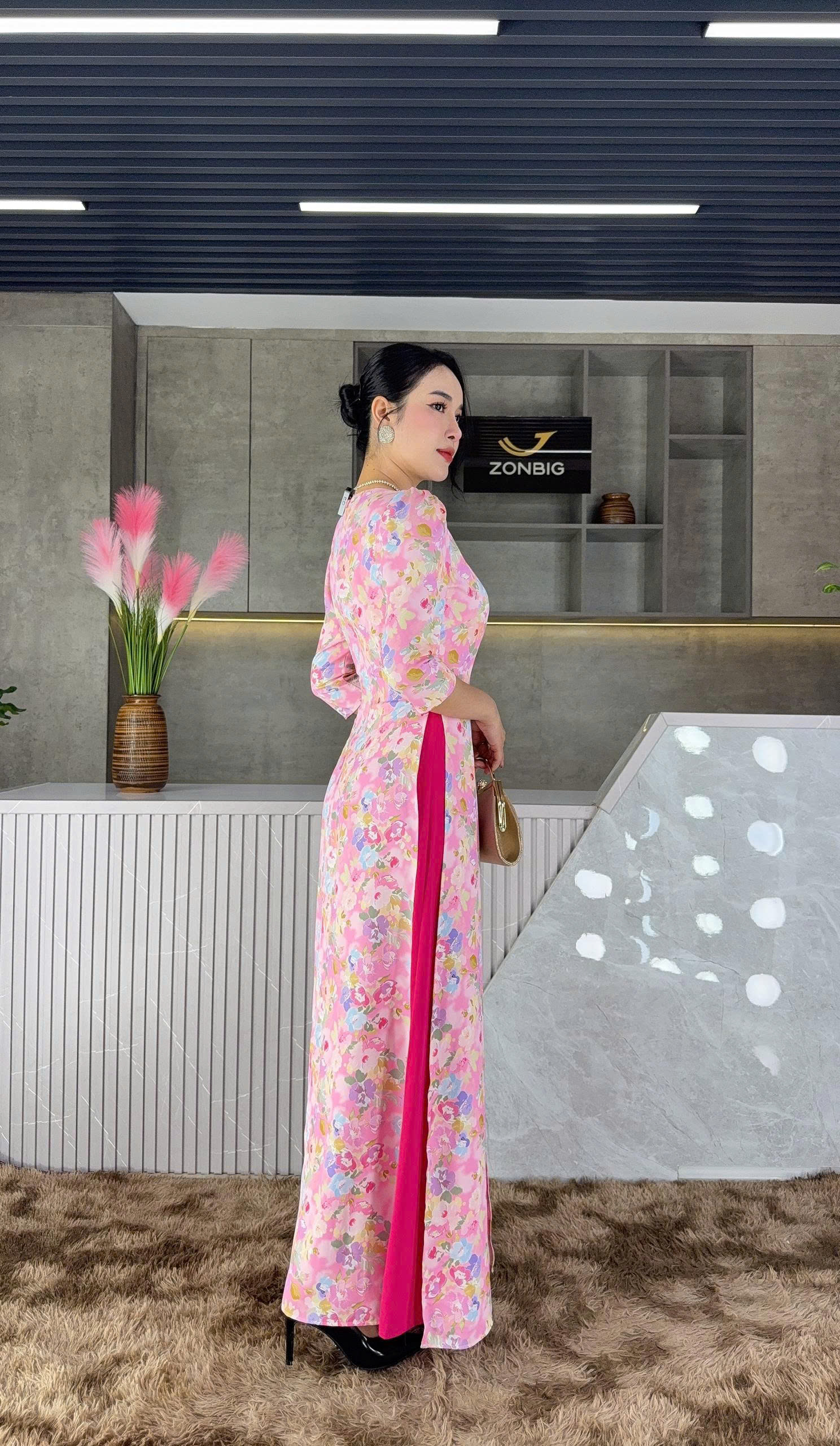 Đầm giả áo dài - Y2080 - Thương hiệu Zonbig_thumbnail_1