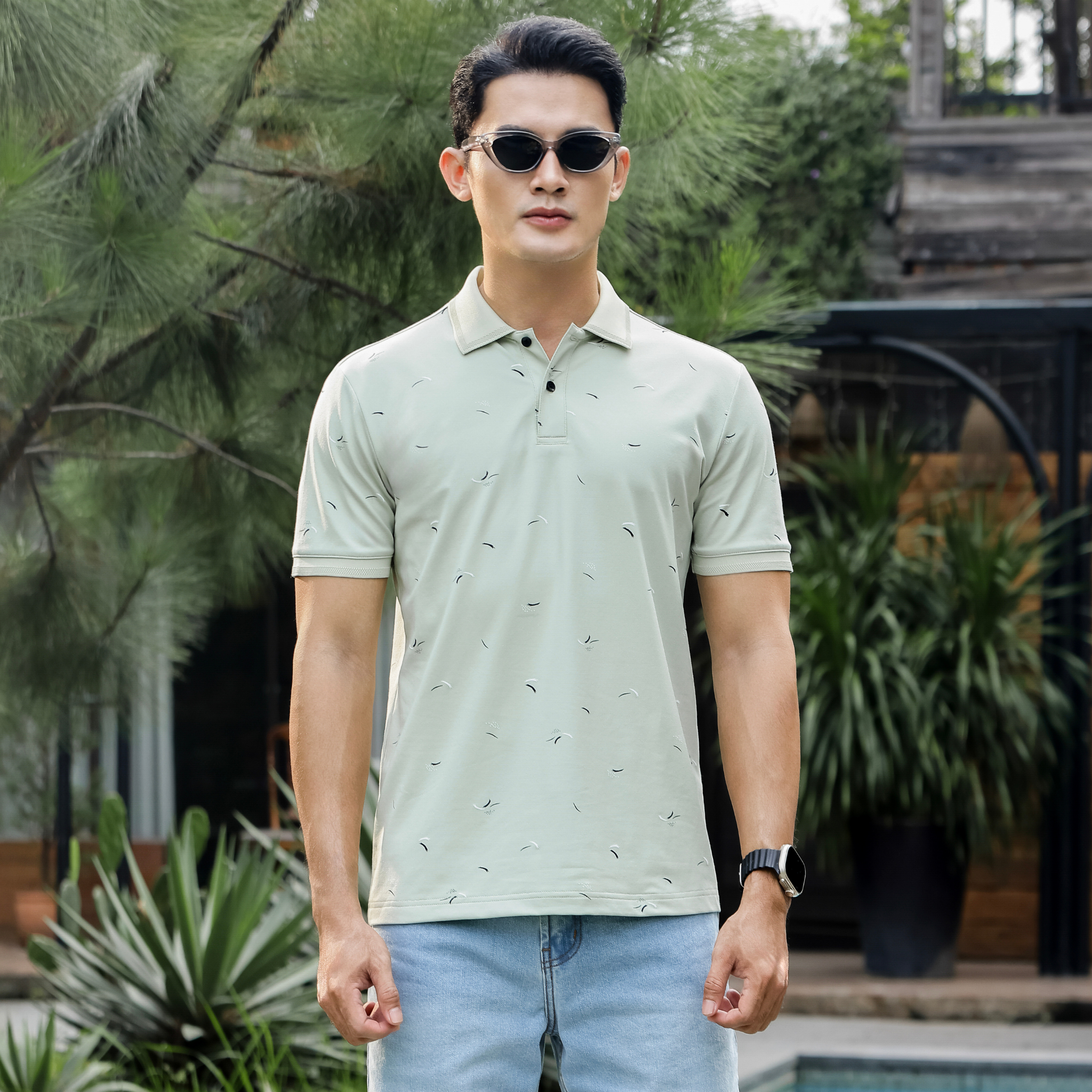 Áo Polo Họa Tiết T01