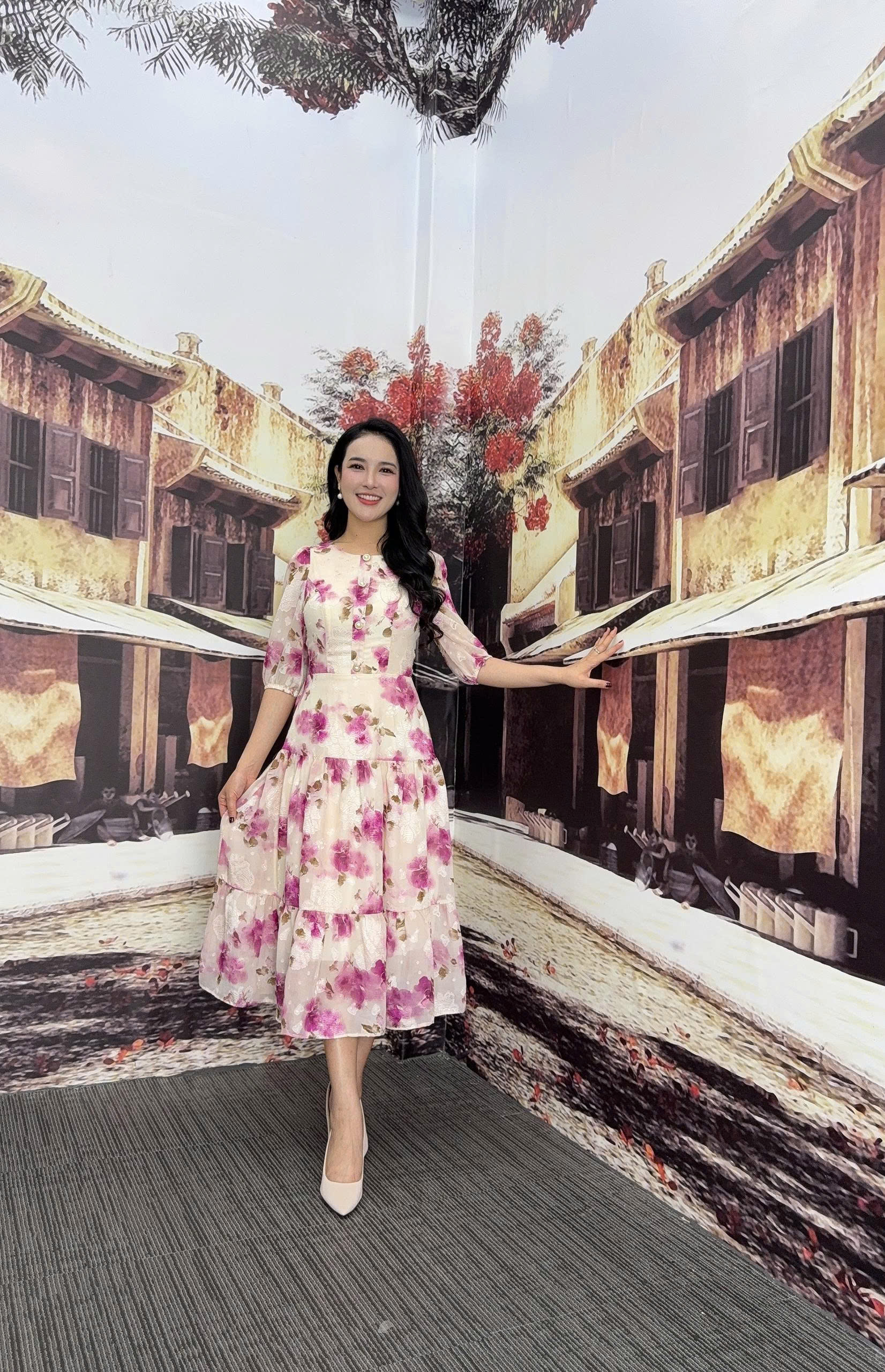 Đầm xòe - Y1989 - Thương hiệu Zonbig