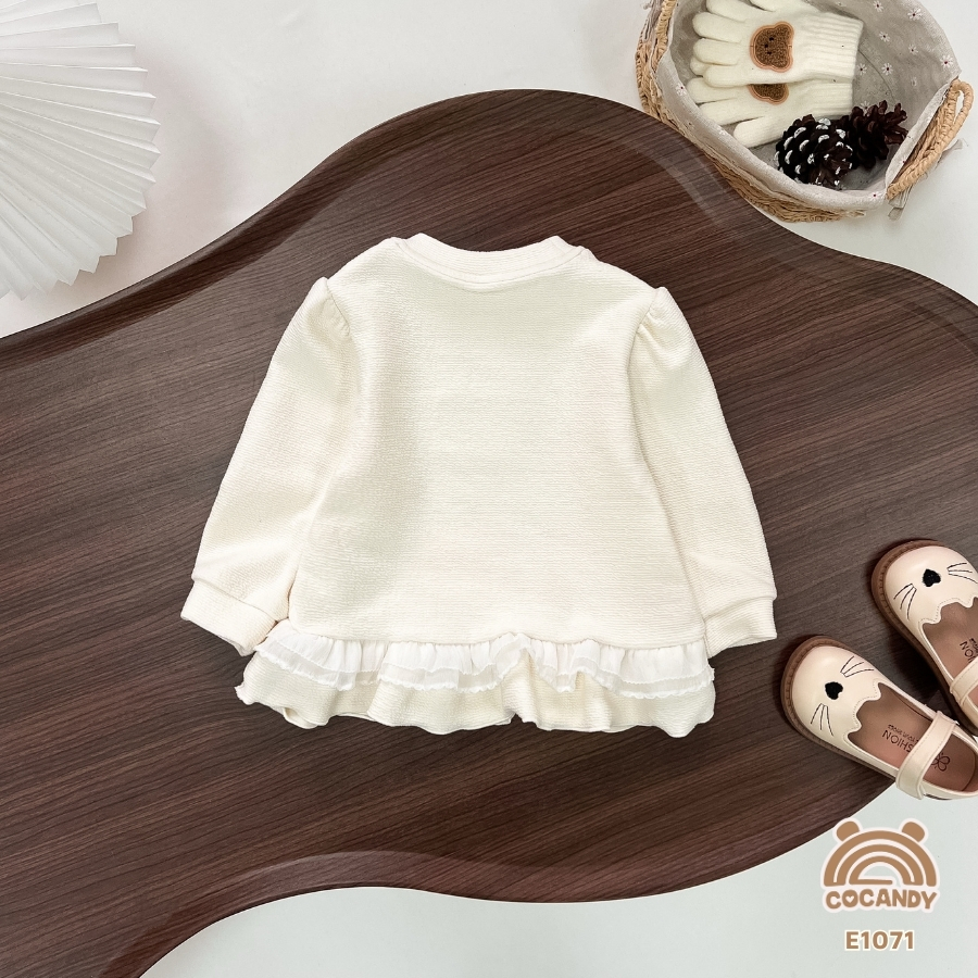 Áo dài BE nơ XANH ren gấu_thumbnail_3