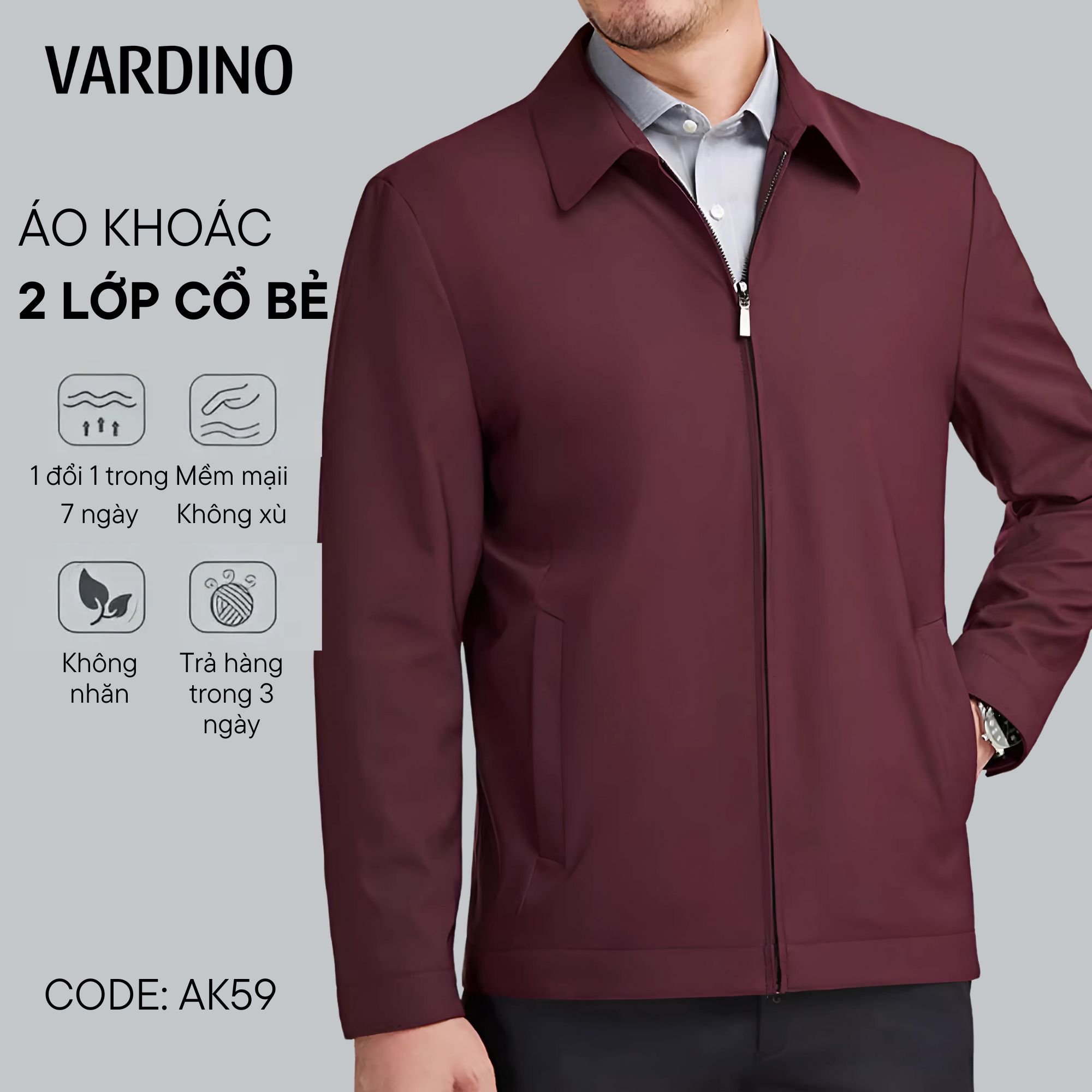 Áo khoác nam công sở Vardino AK59_thumbnail_1