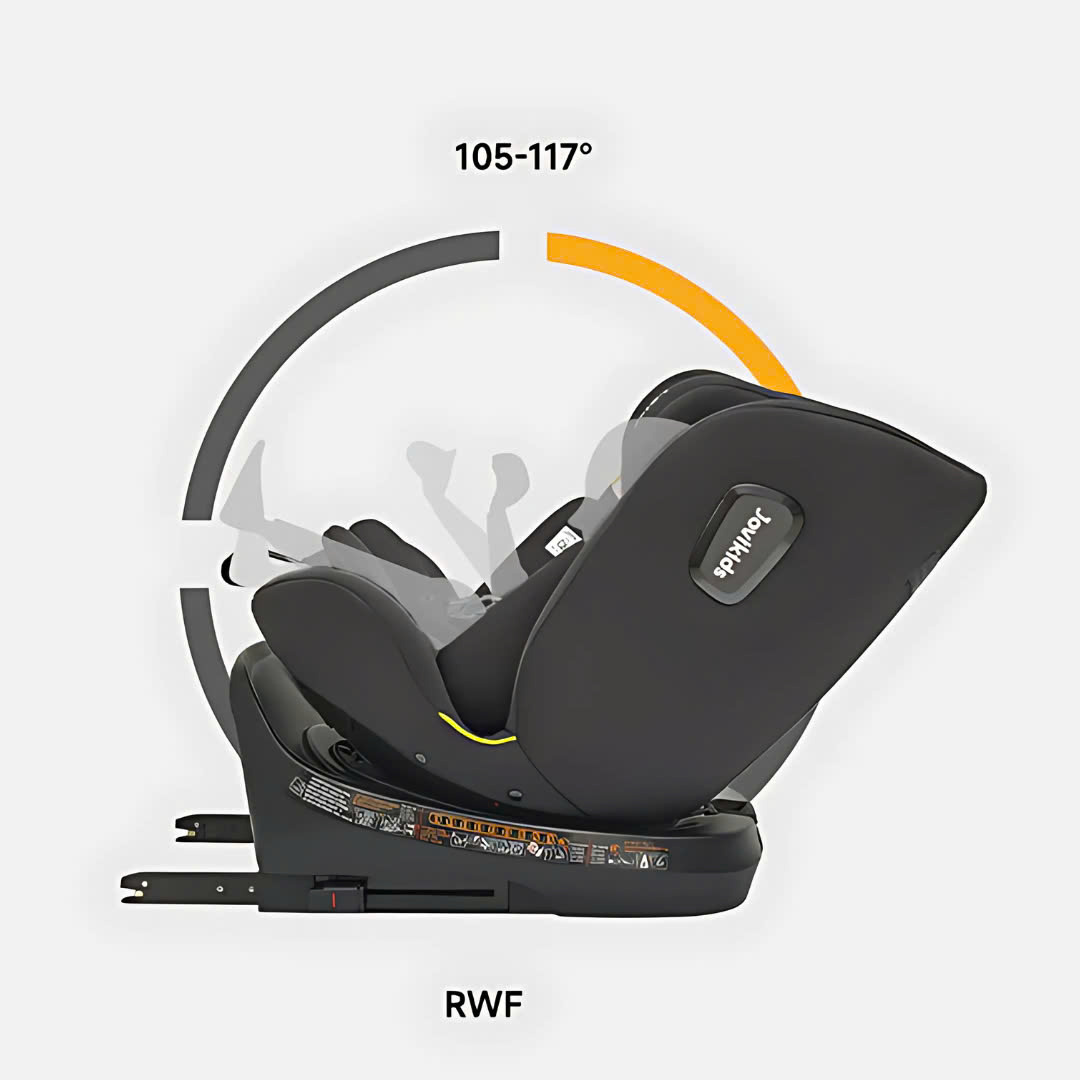 Ghế ô tô xoay 360 độ dây đai cố định i-Size Jovikids Ranger TT 40-150cm [NHẬP CODE 