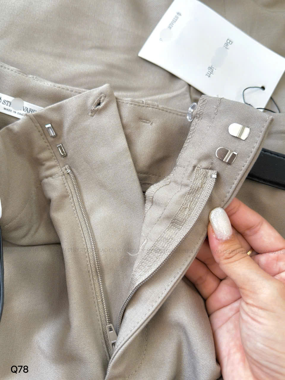 Q78 QUẦN TÂY BE (KÈM BELT - CÓ CHIP)_thumbnail_6