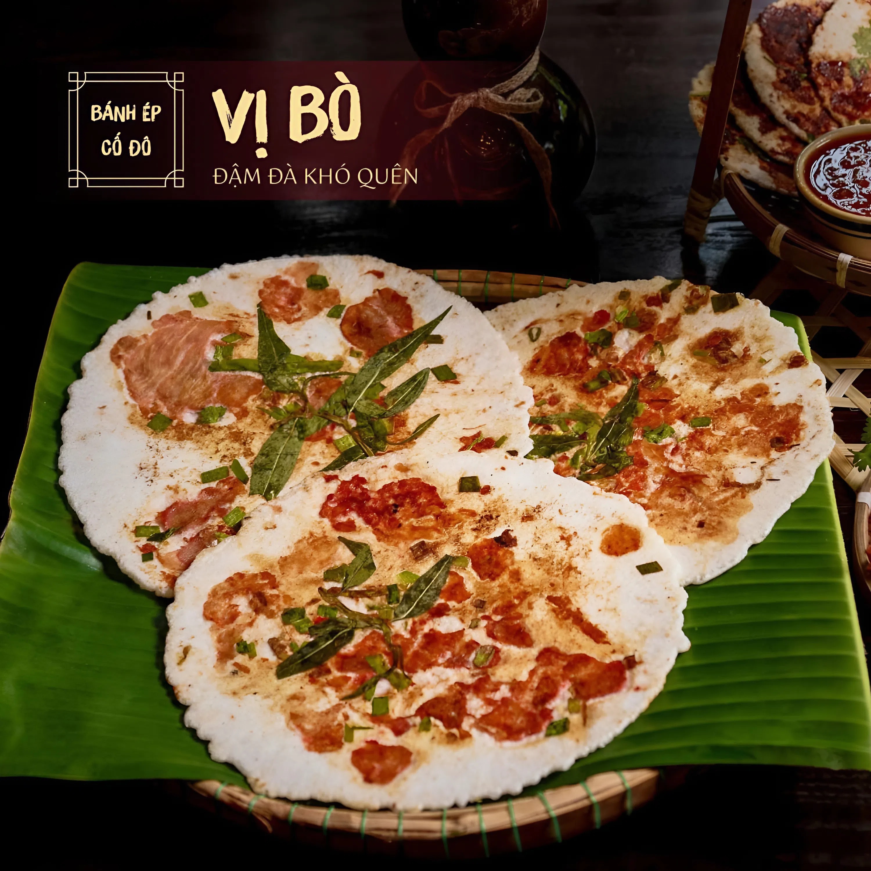 Bánh ép Vị Bò Size đại ~ Gói 5c 