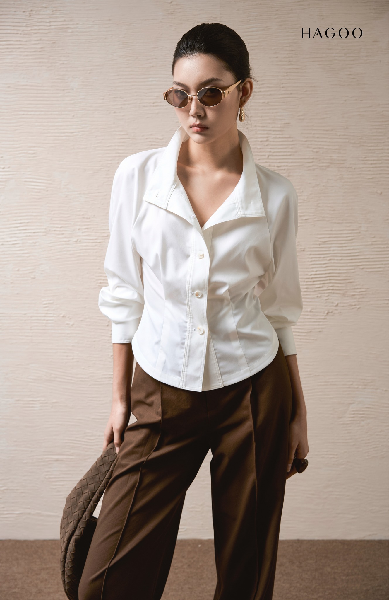 Áo sơ mi cổ lọ HAGOO_thumbnail_2