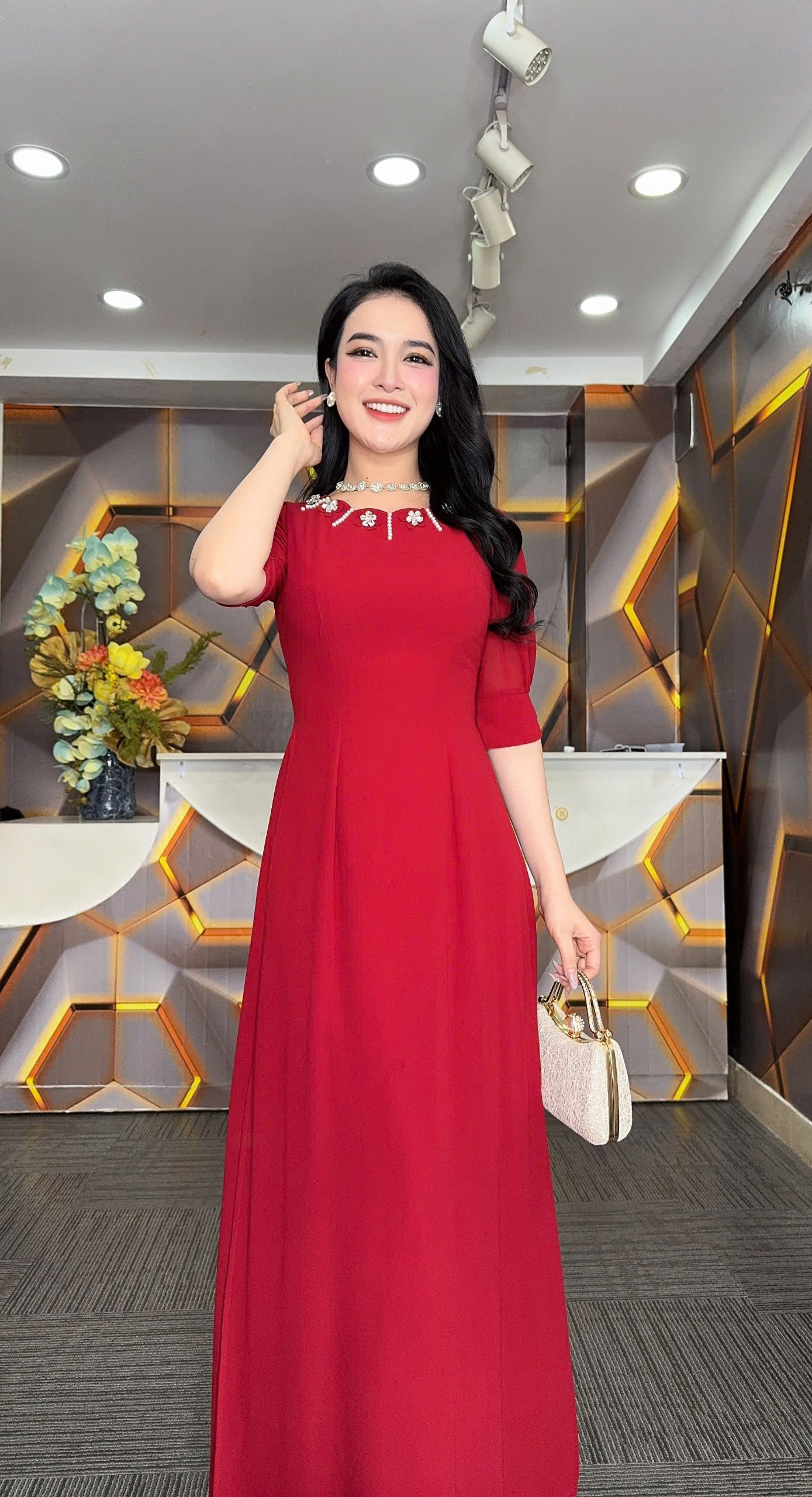 Đầm giả áo dài - Y1862 - Thương hiệu Zonbig_thumbnail_3
