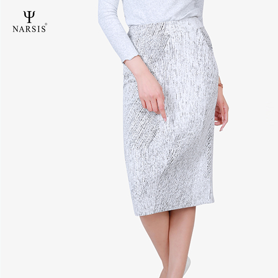 VÁY NỮ B8018 NARSIS VẢI LEN COTTON ẤM ÁP, THOÁNG MÁT, GIỮ ẤM TỐT, MỀM MẠI, GIỮ ẤM TỐT, MỀM MẠI_thumbnail_2