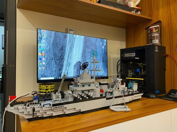 LEGO Đồ chơi lắp ghép 𝐓𝐚̀𝐮 𝐂𝐡𝐢𝐞̂́𝐧 𝐇𝐚̣𝐦 6 trong 1_thumbnail_14