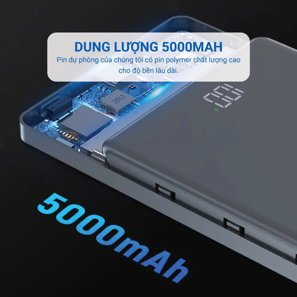 Sạc dự phòng Devia - EP190 (5000mah)_thumbnail_2