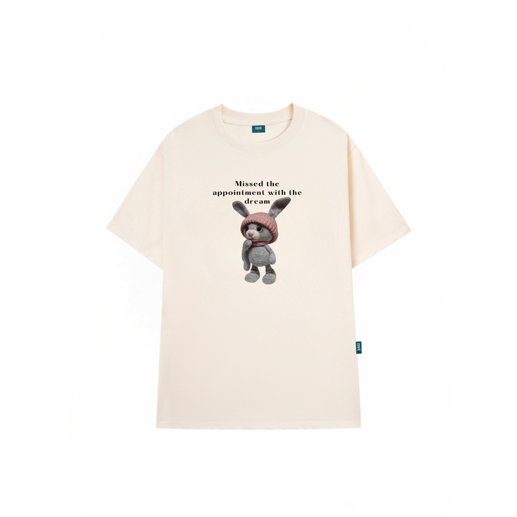 Áo thun unisex nam nữ hình Thỏ Bông dáng oversize rộng local brand 𝐖𝐞 𝐓𝐞𝐞 - WU0838_thumbnail_2