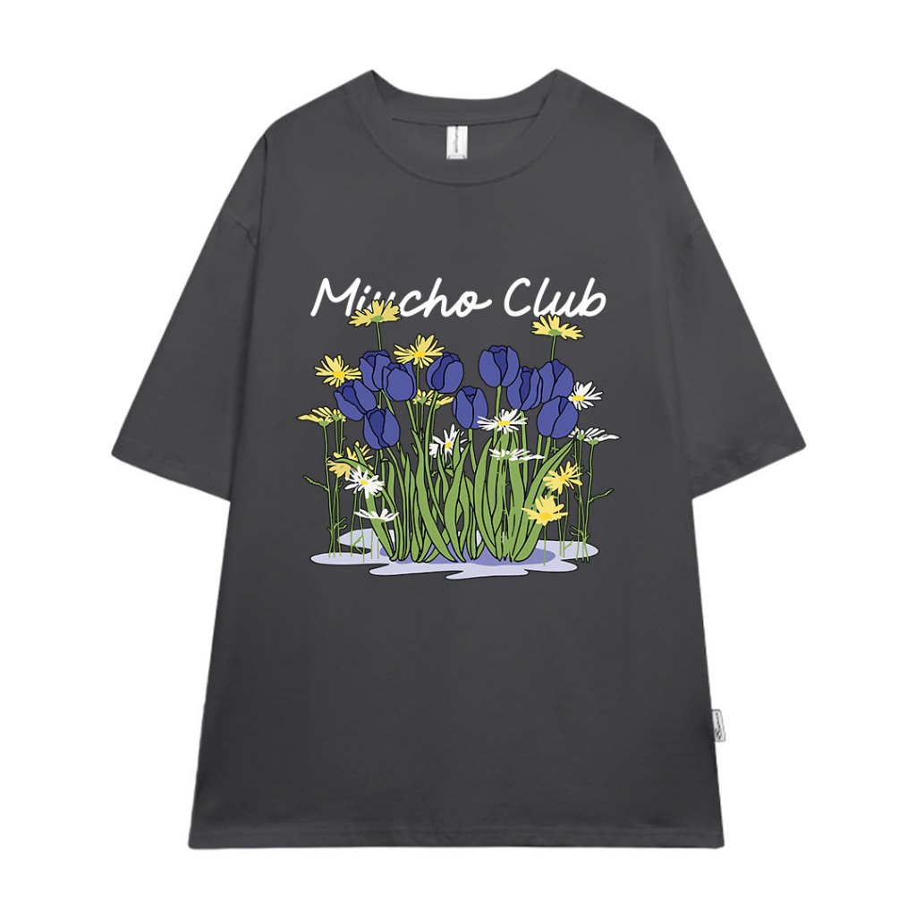 Áo thun local brand form rộng nam nữ vải cotton ATD1155 Miucho tay ngắn cổ tròn in mix_thumbnail_14