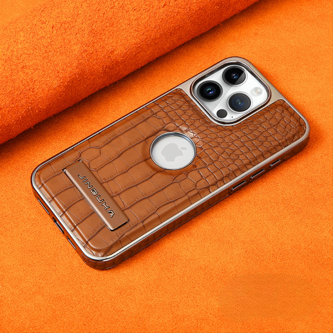 ỐP LƯNG VÂN DA CÁ SẤU TÍCH HỢP GIÁ ĐỠ VÀ VÒNG MAGSAFE ẨN CỰC ĐẸP_thumbnail_2