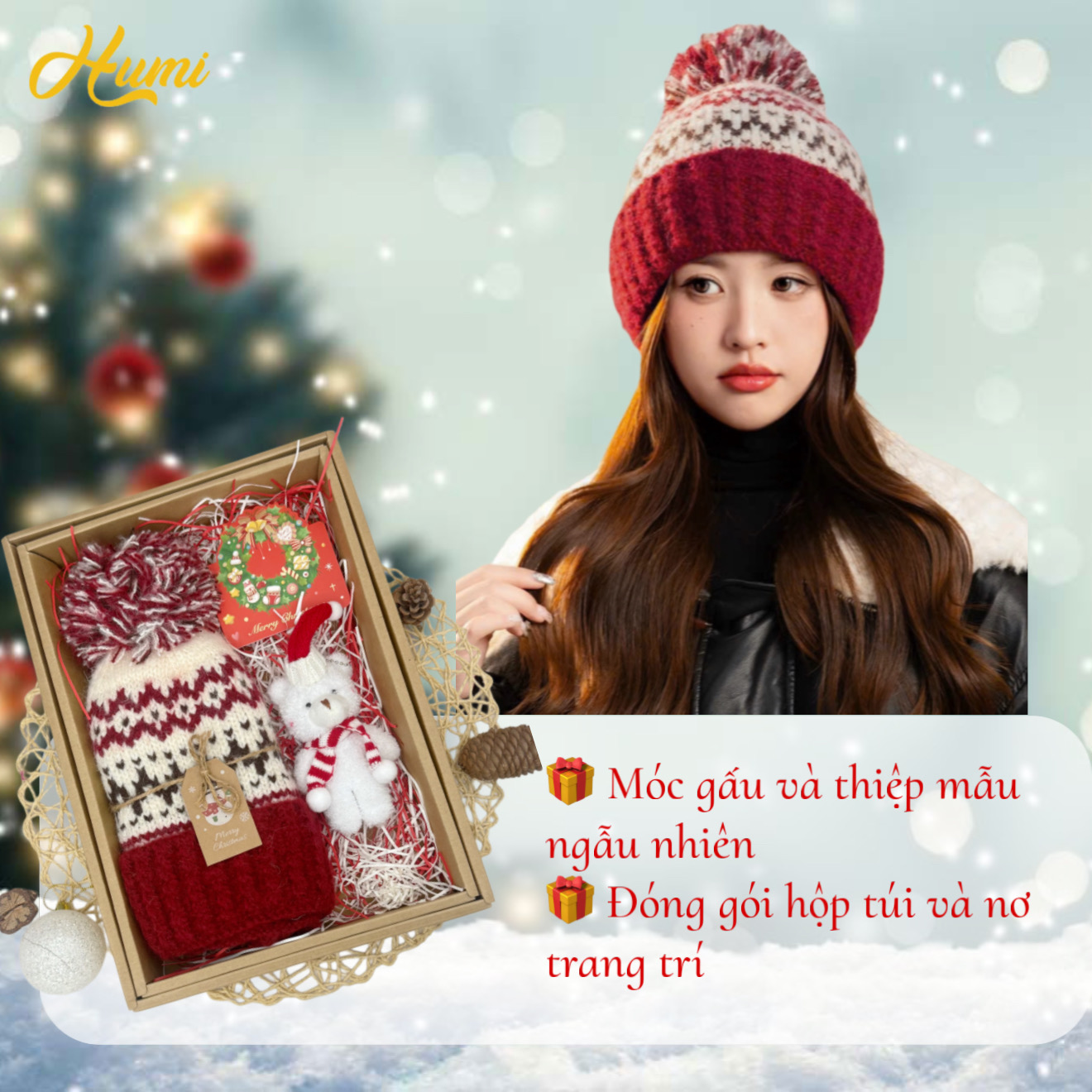 SET QUÀ NOEL MŨ LEN ML27(NO-ML27)