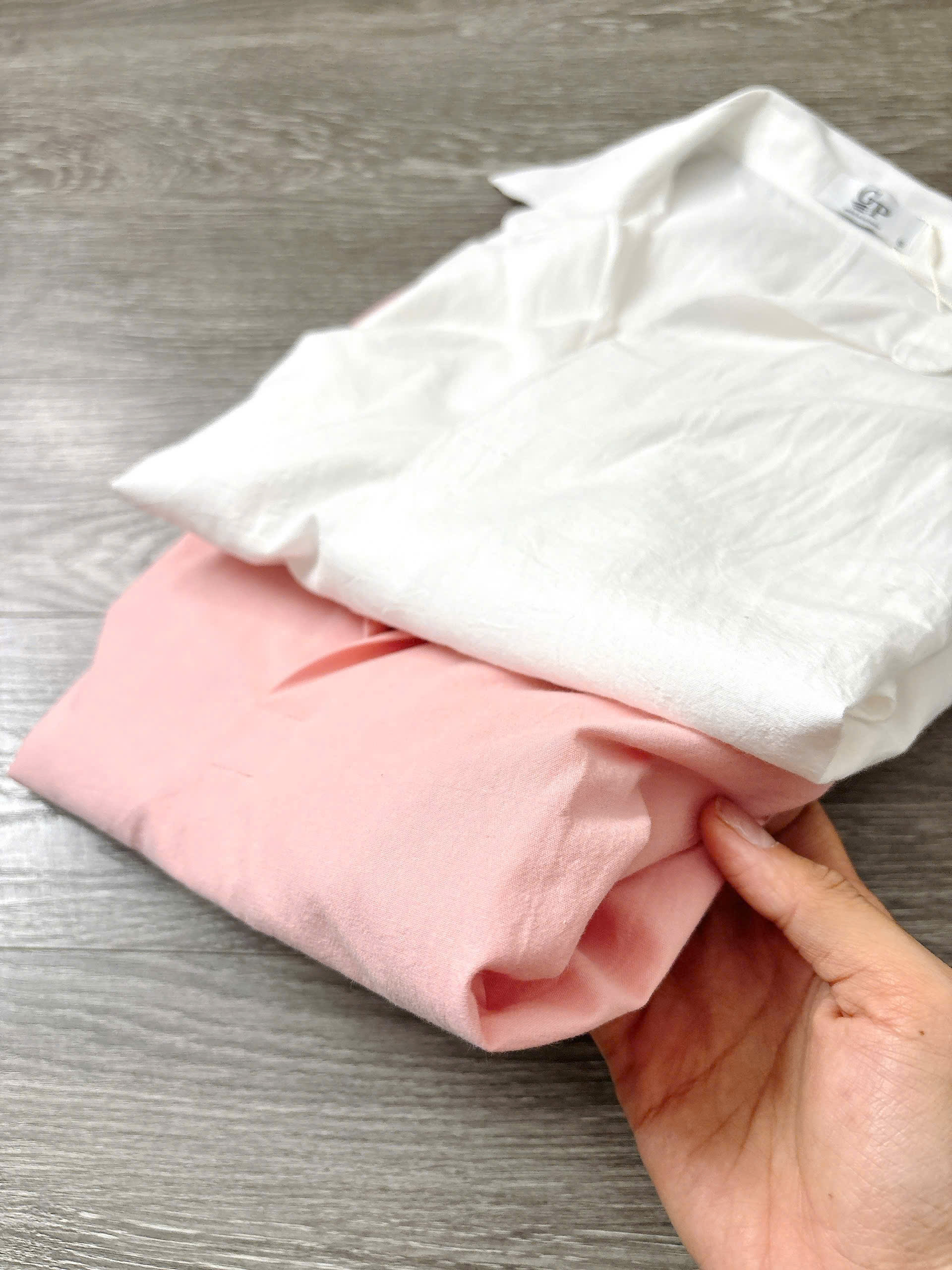 Áo somi tay dài phối kiểu ( HỒNG CAM )_thumbnail_12