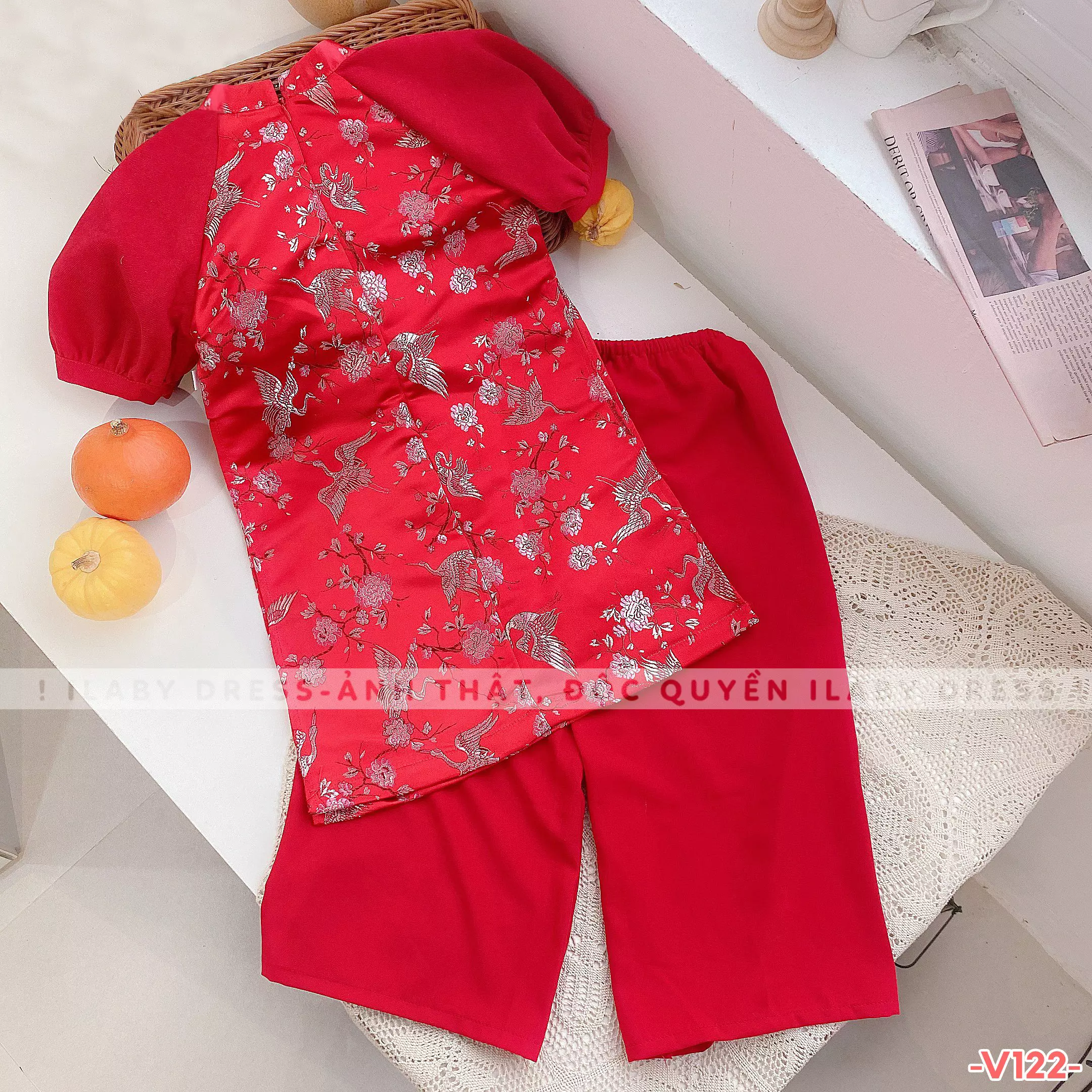 Bộ áo dài gấm tay bồng_thumbnail_4