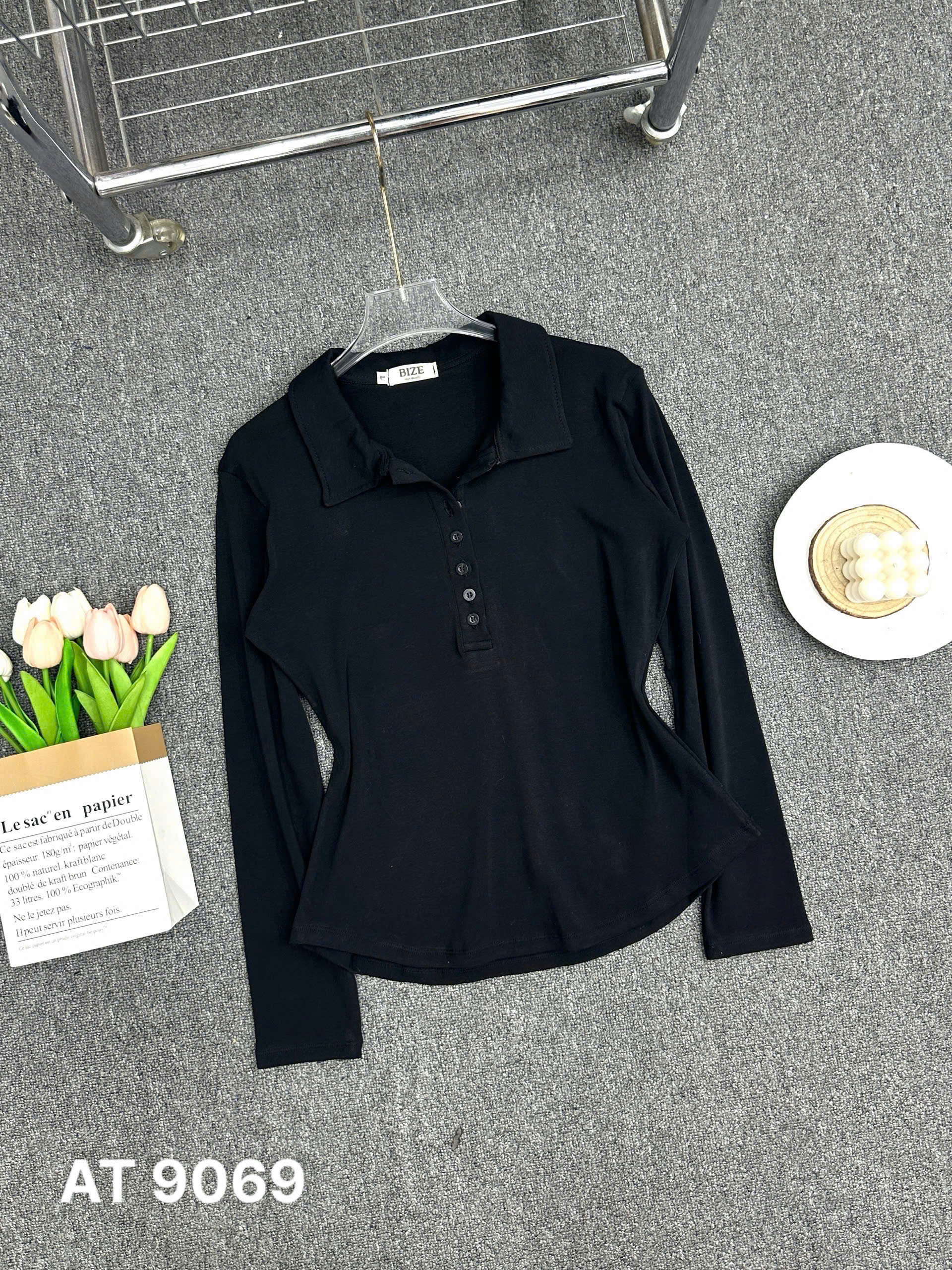 BIGIZE- Áo thun tay dài cổ bẻ T- AT9069_thumbnail_19