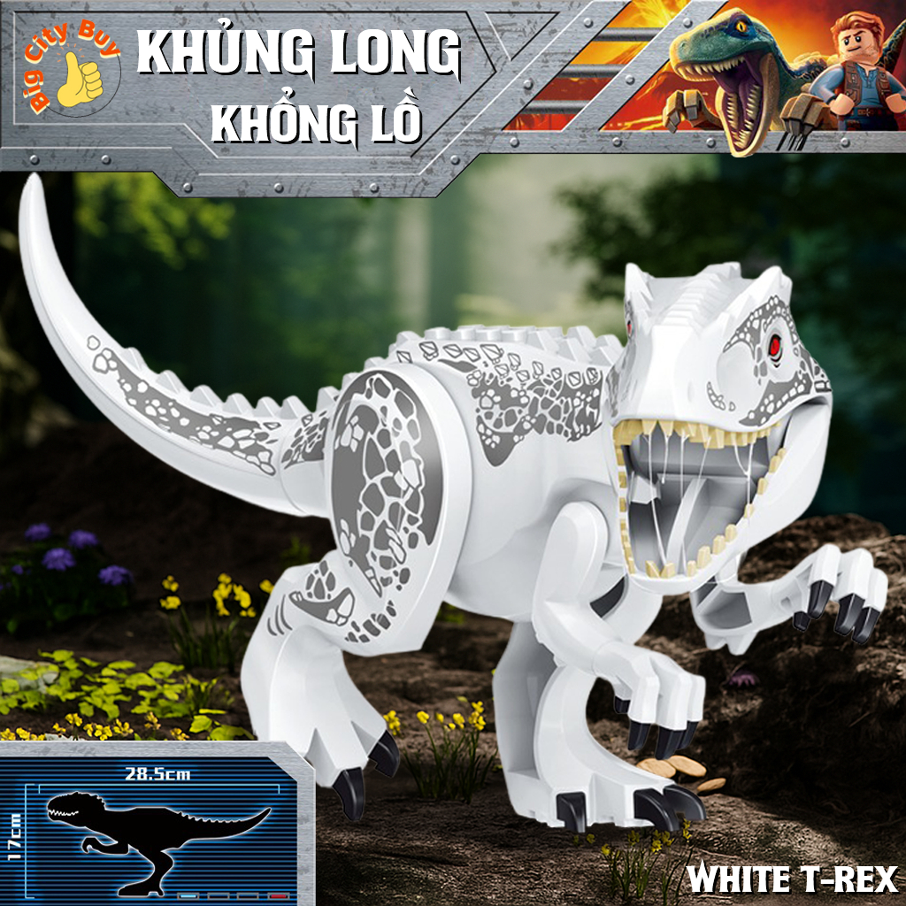Khủng Long Mô Hình Lắp Ráp T Rex Thằn Lằn Bay Đồ Chơi Khủng Long Bạo Chúa Dinosaur Loại To_thumbnail_5