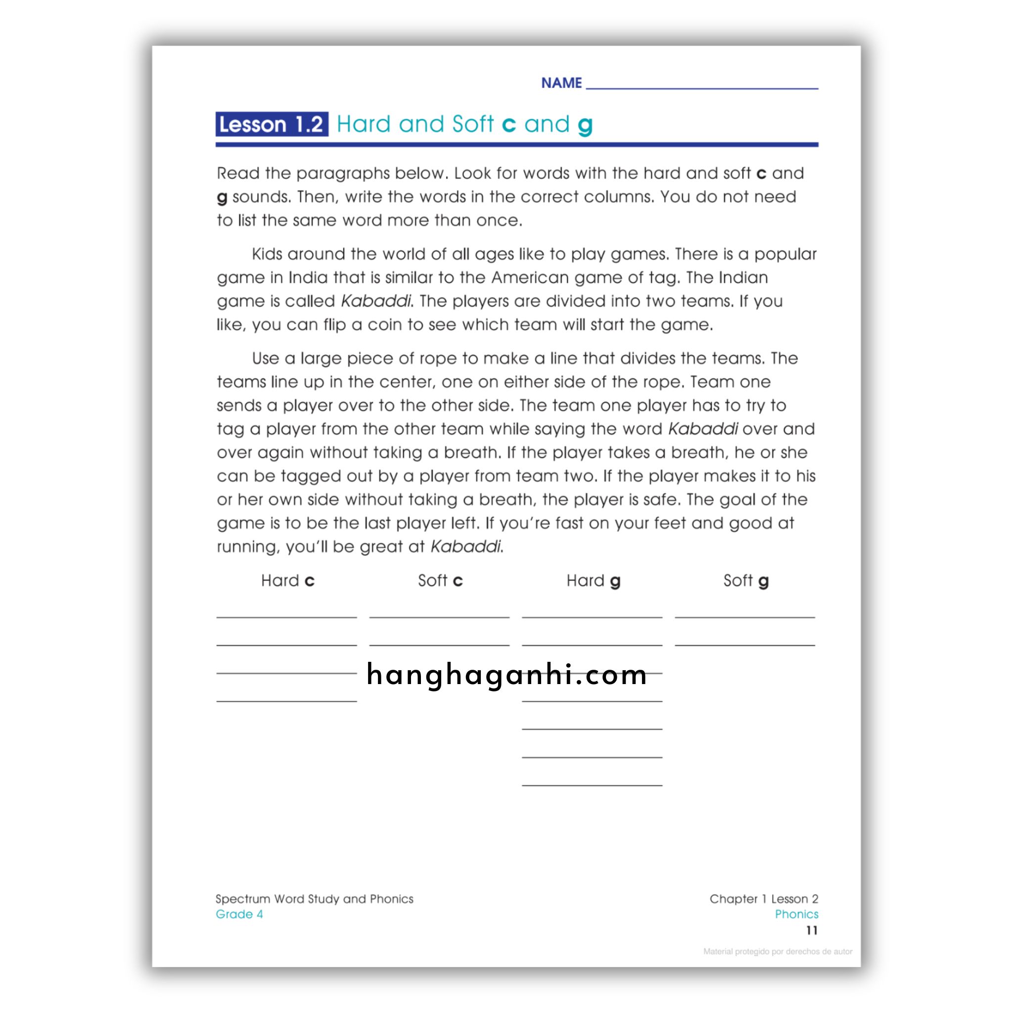 Sách Spectrum Word Study and Phonics Workbook Grade 4_thumbnail_14