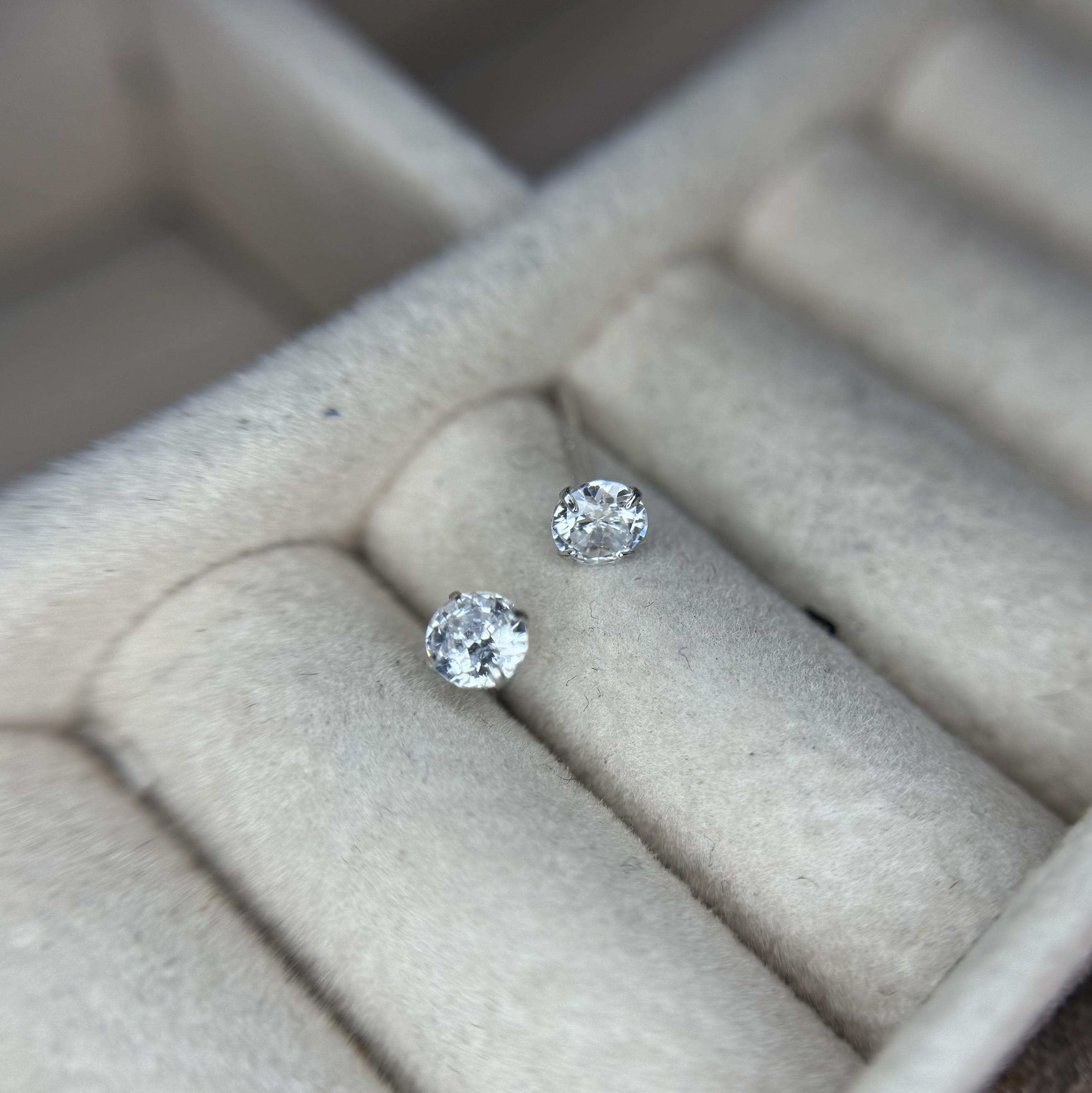 khuyên kiểu bạc xi kim size 4